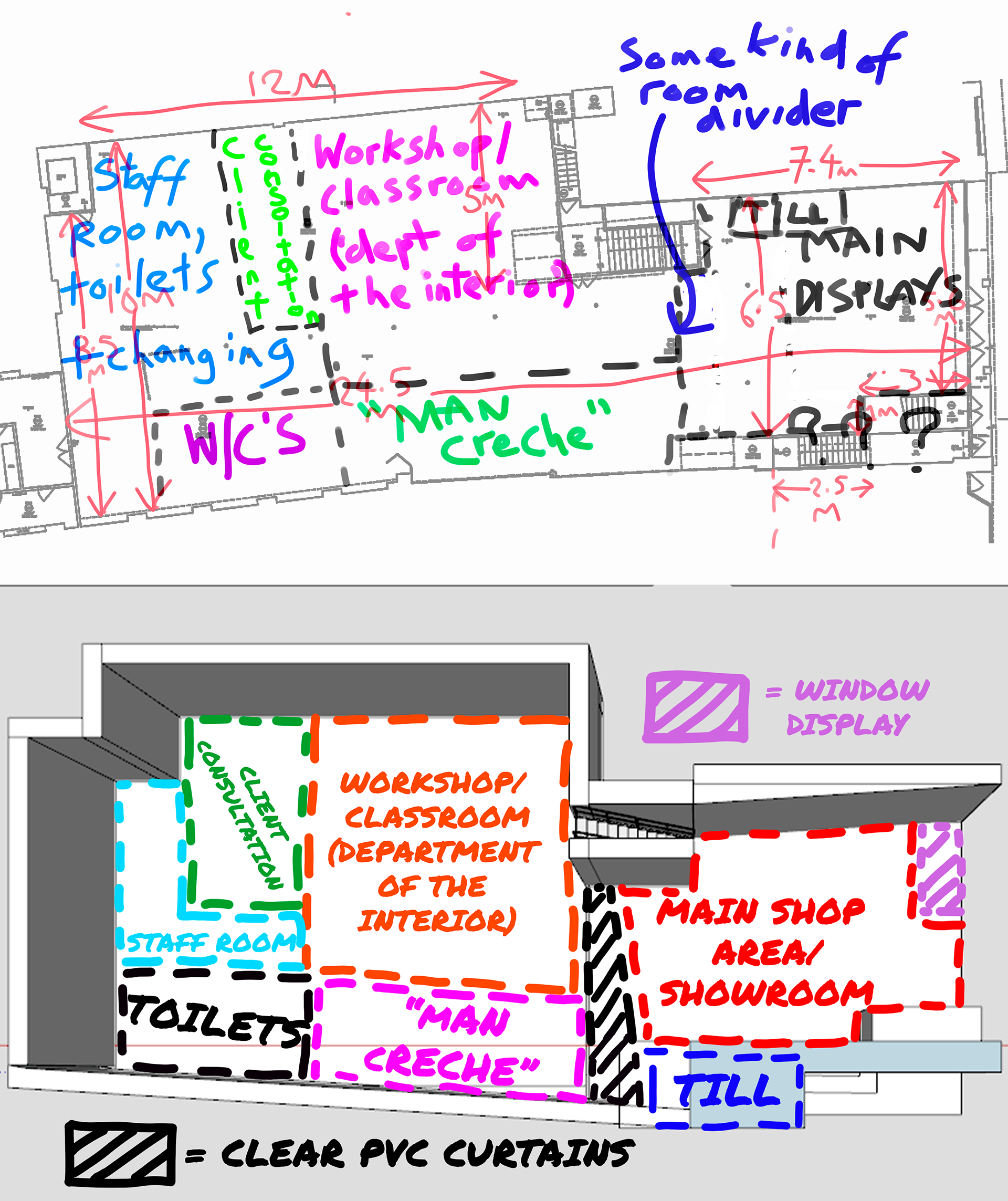 Space layout & zoning