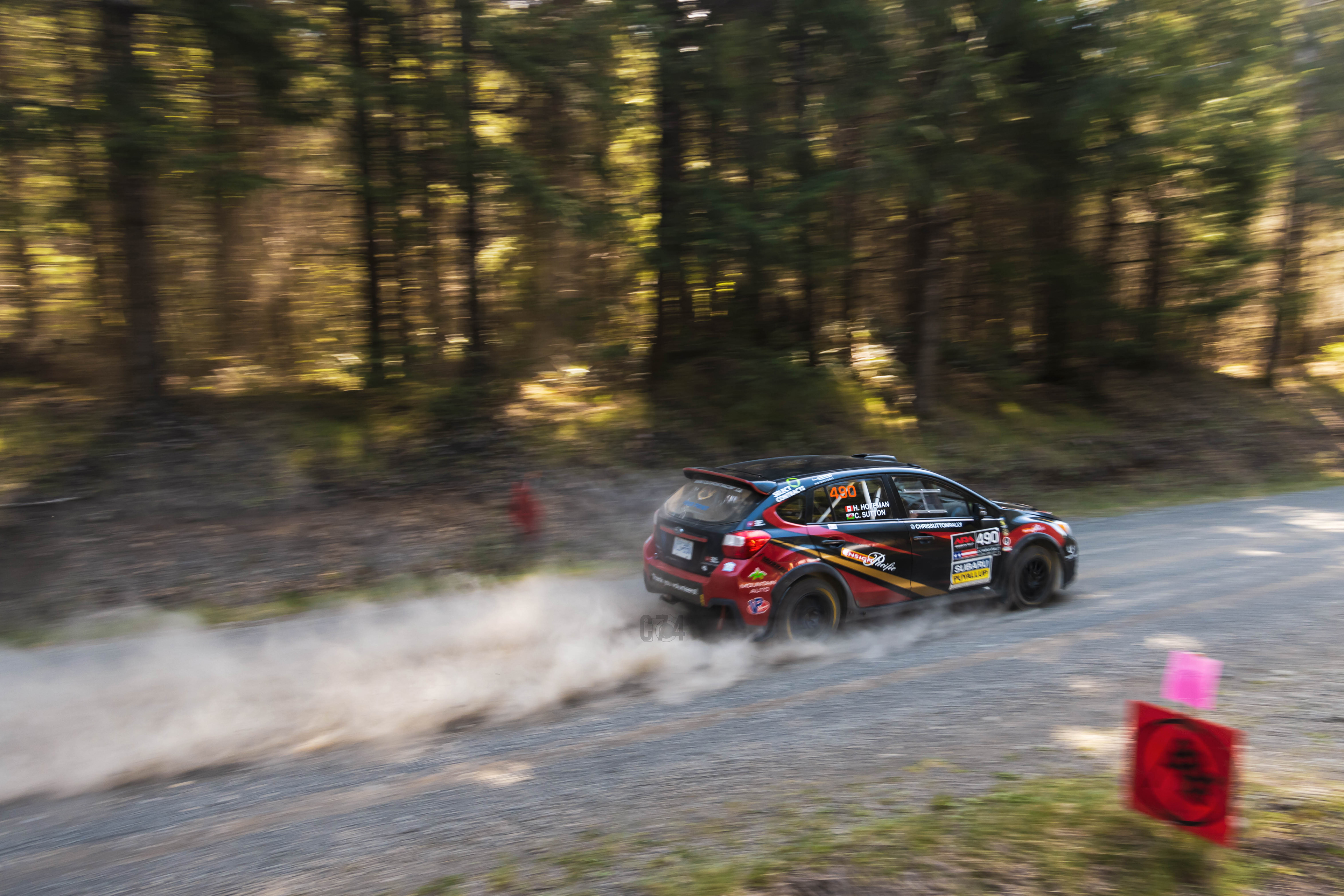 Car #490 Kuhnle Flying Finish
