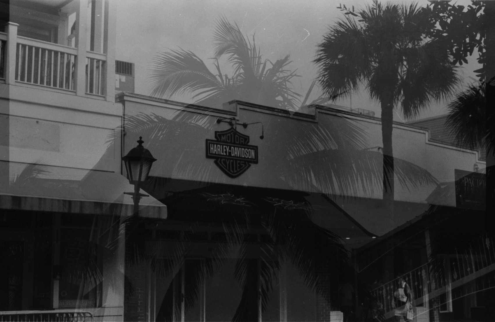 Double Exposure using film photographs