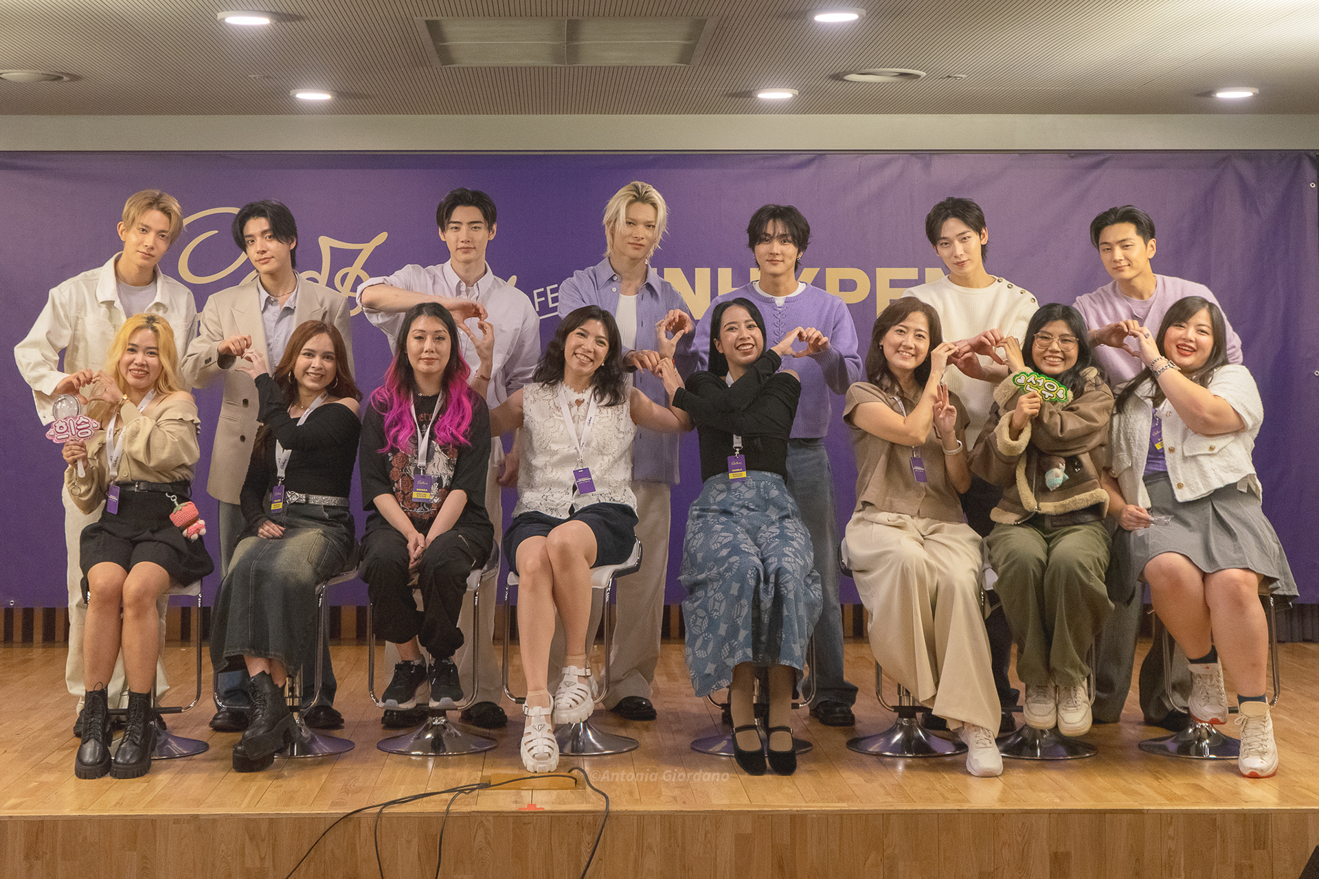 International Kpop Group, Enhyphen Fan Sign Event, Seoul 