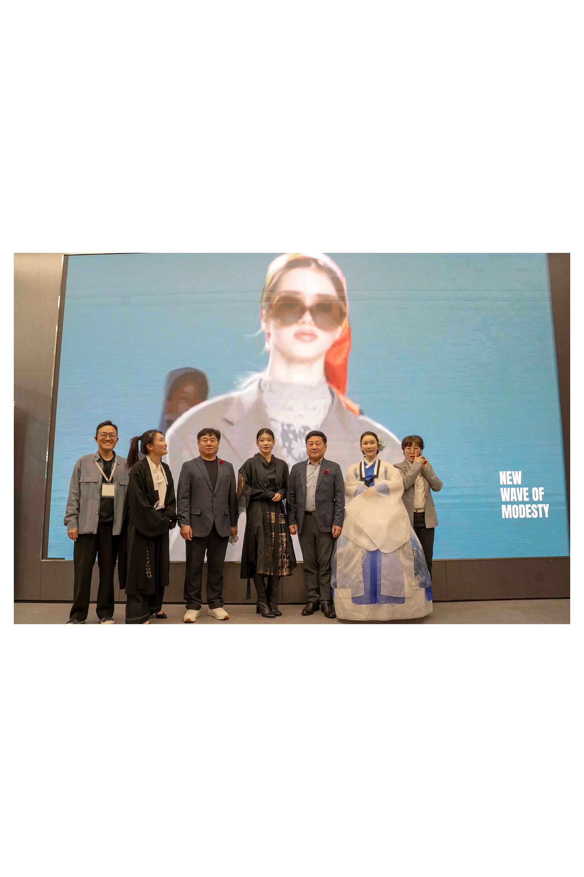 designers at the K-Modest Fashion Show. Providing both photo and projector video to the event