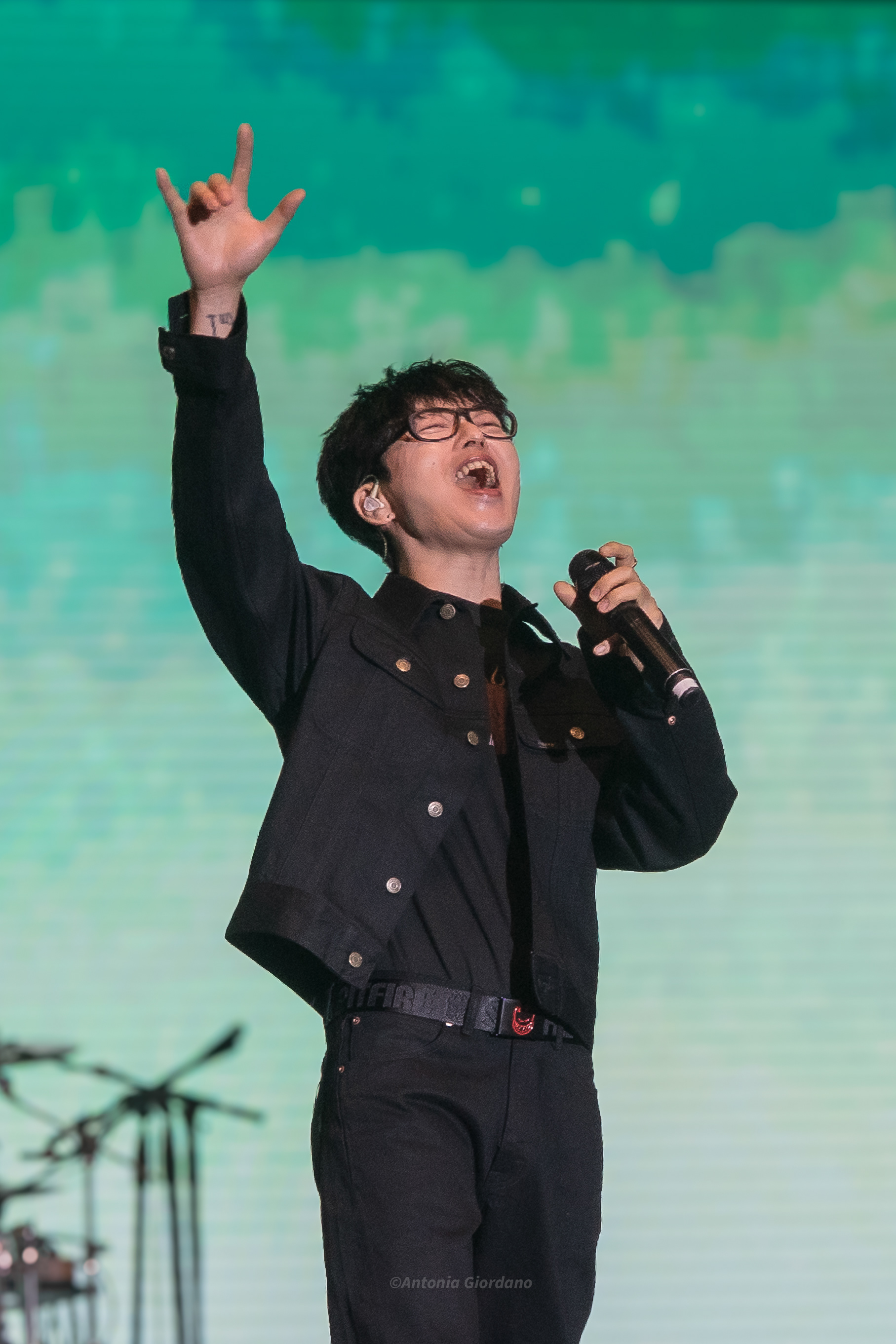 Ha Hyun-woo, frontman for Guckkasten band. 