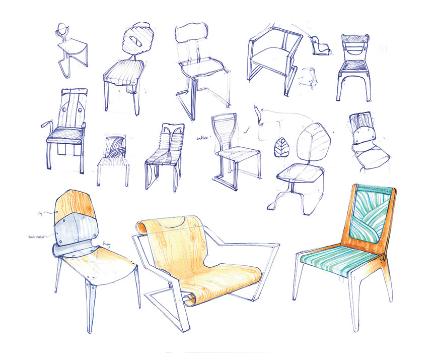 Chair Design Ideations