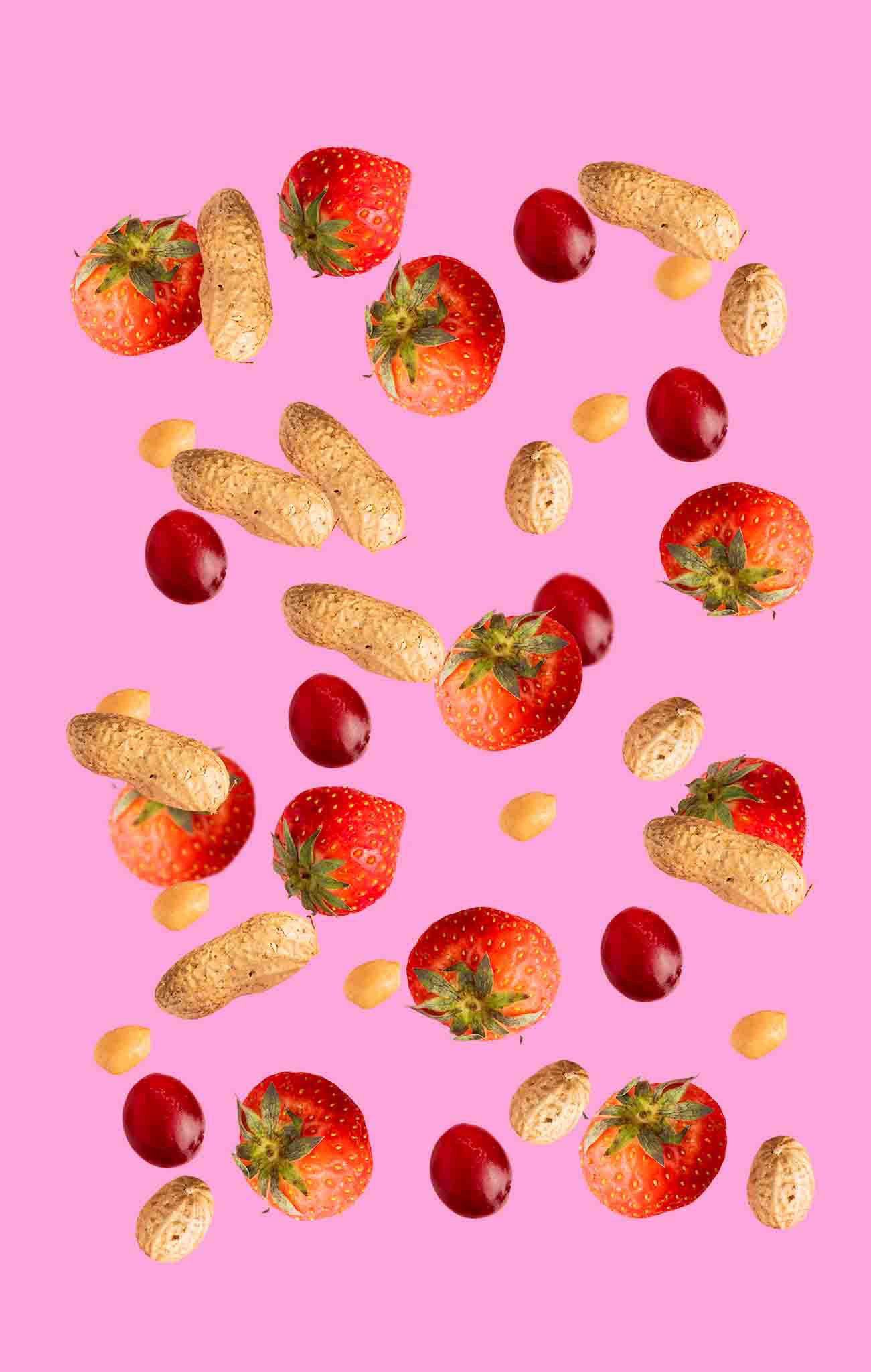 falling fruit and nuts