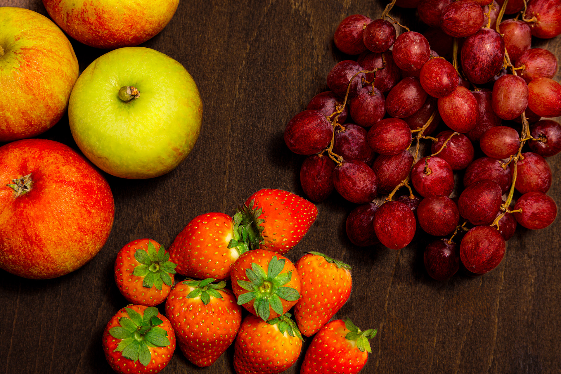 mixed fruit still life