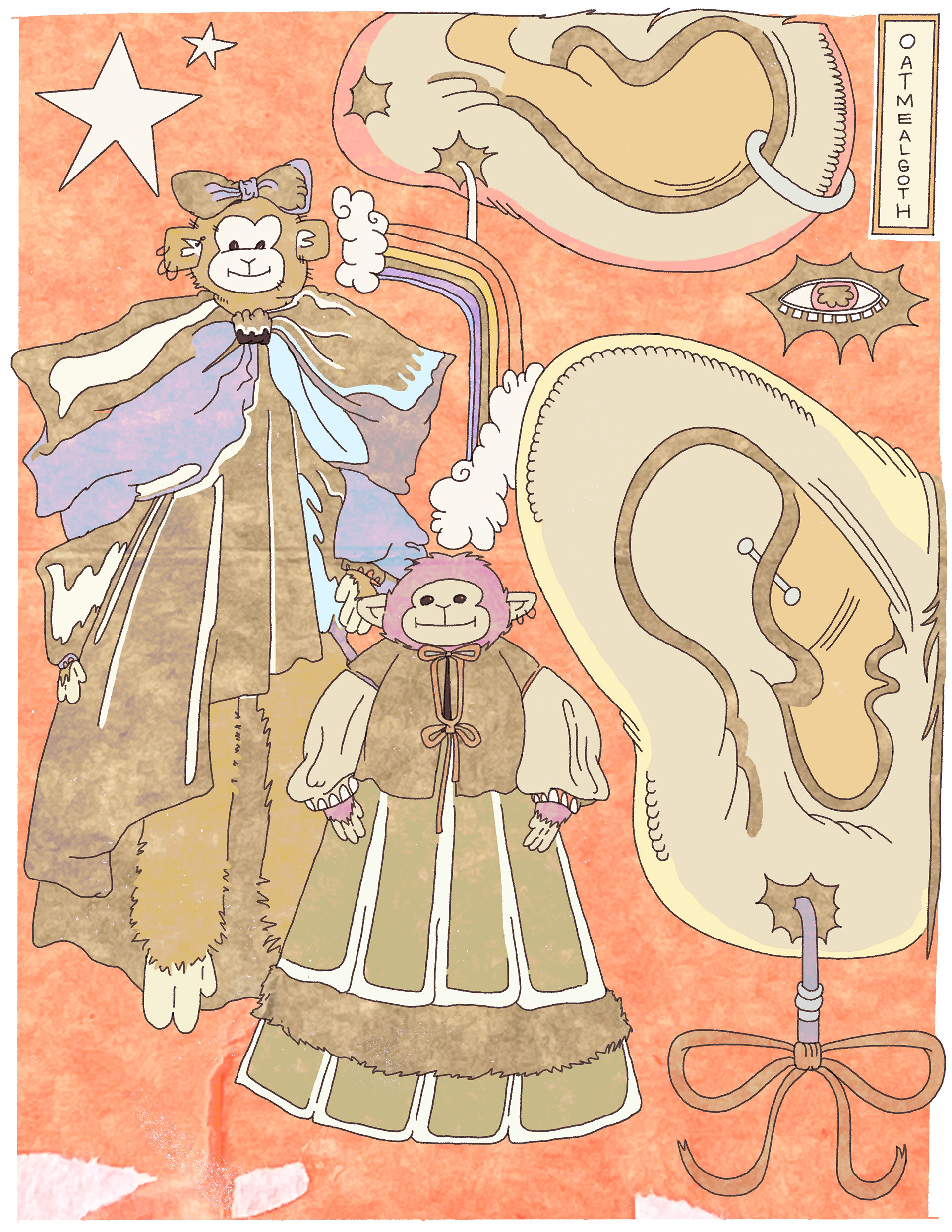 are you wearing the... ...the Simone Rocha spring summer 2025 collection? yeah, I am