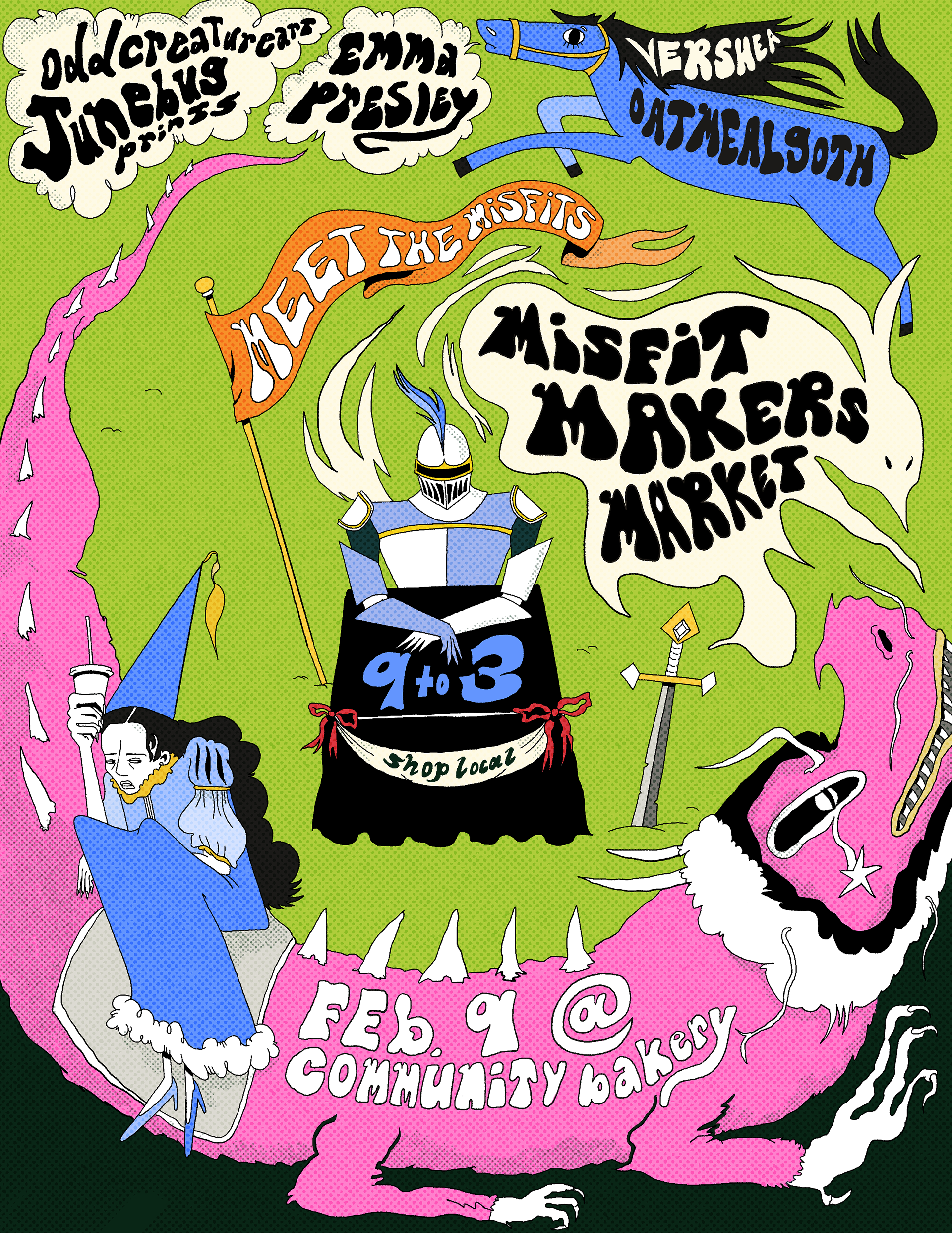 Misfit Maker Market | Meet the Misfits | February Flyer
