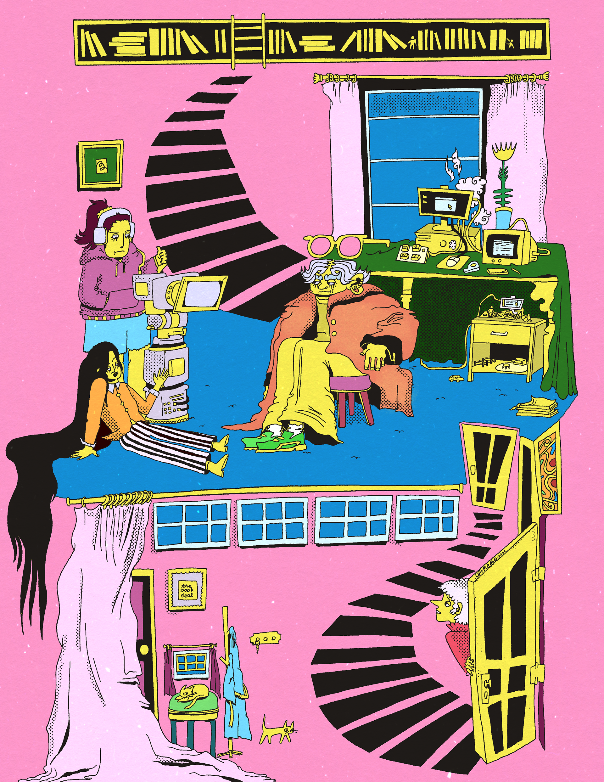 the author gives a house tour