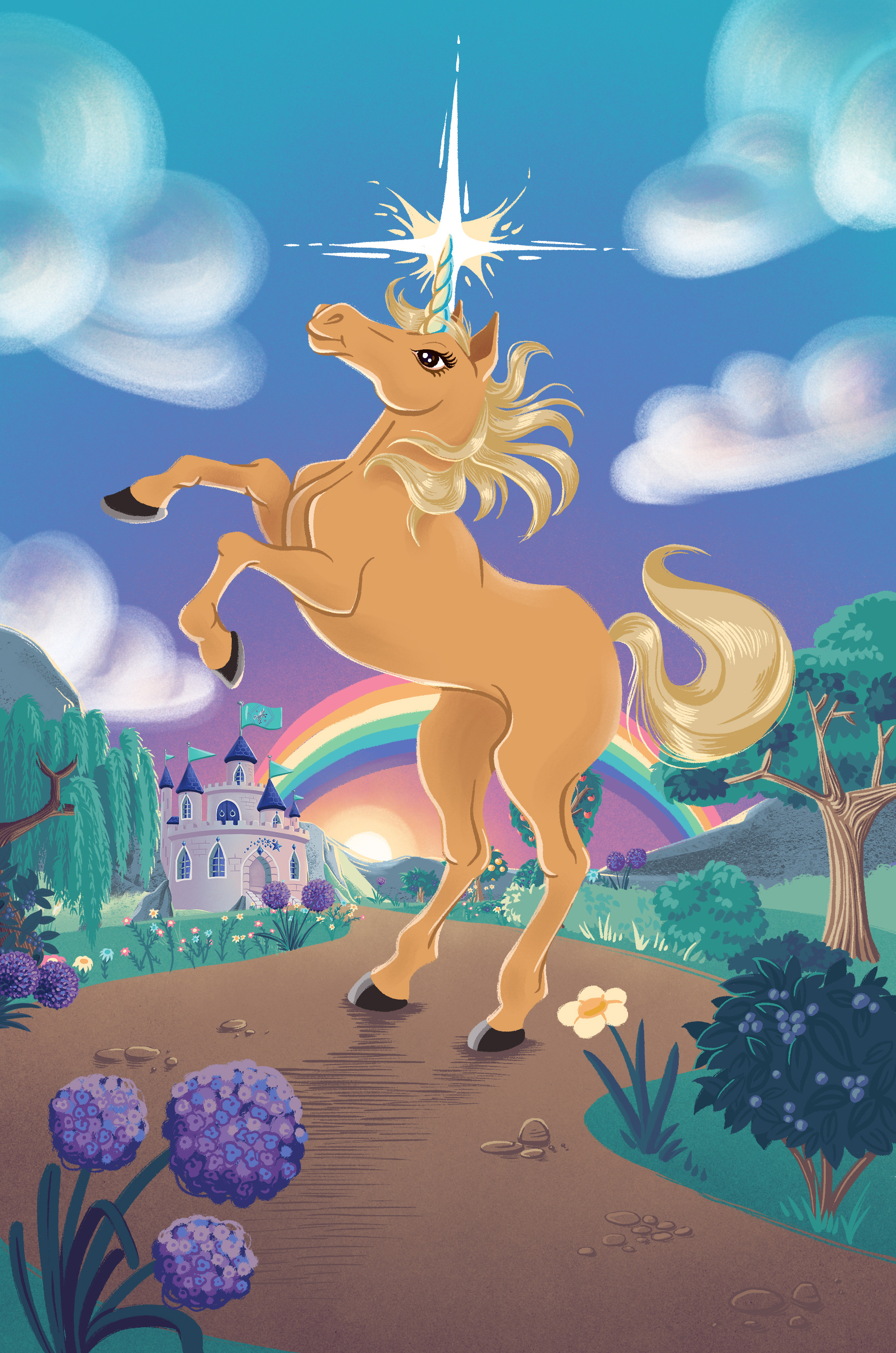 Luna Skitterster, the unicorn
