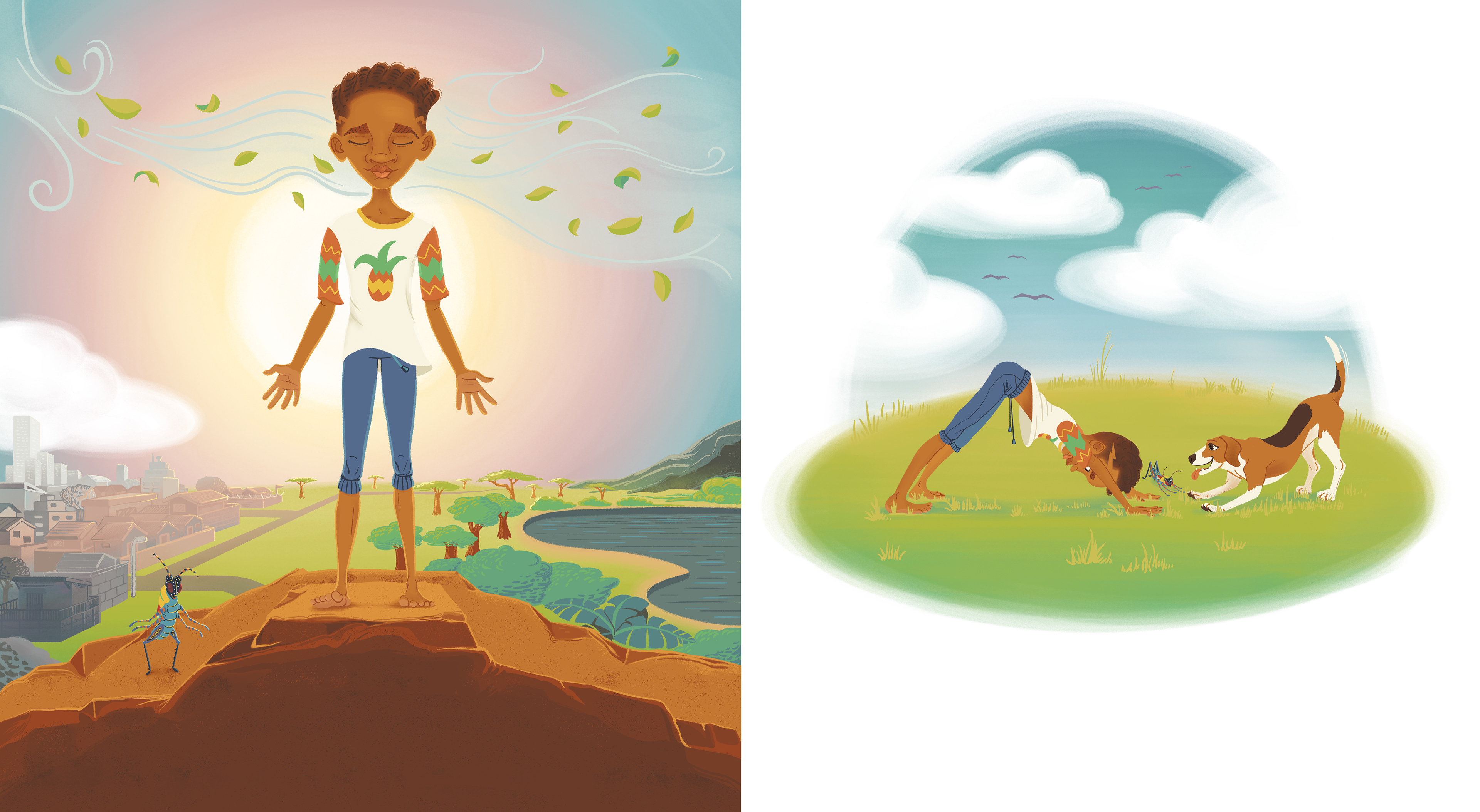 "When I Slow Down" - He needs a little help from yoga to slow down