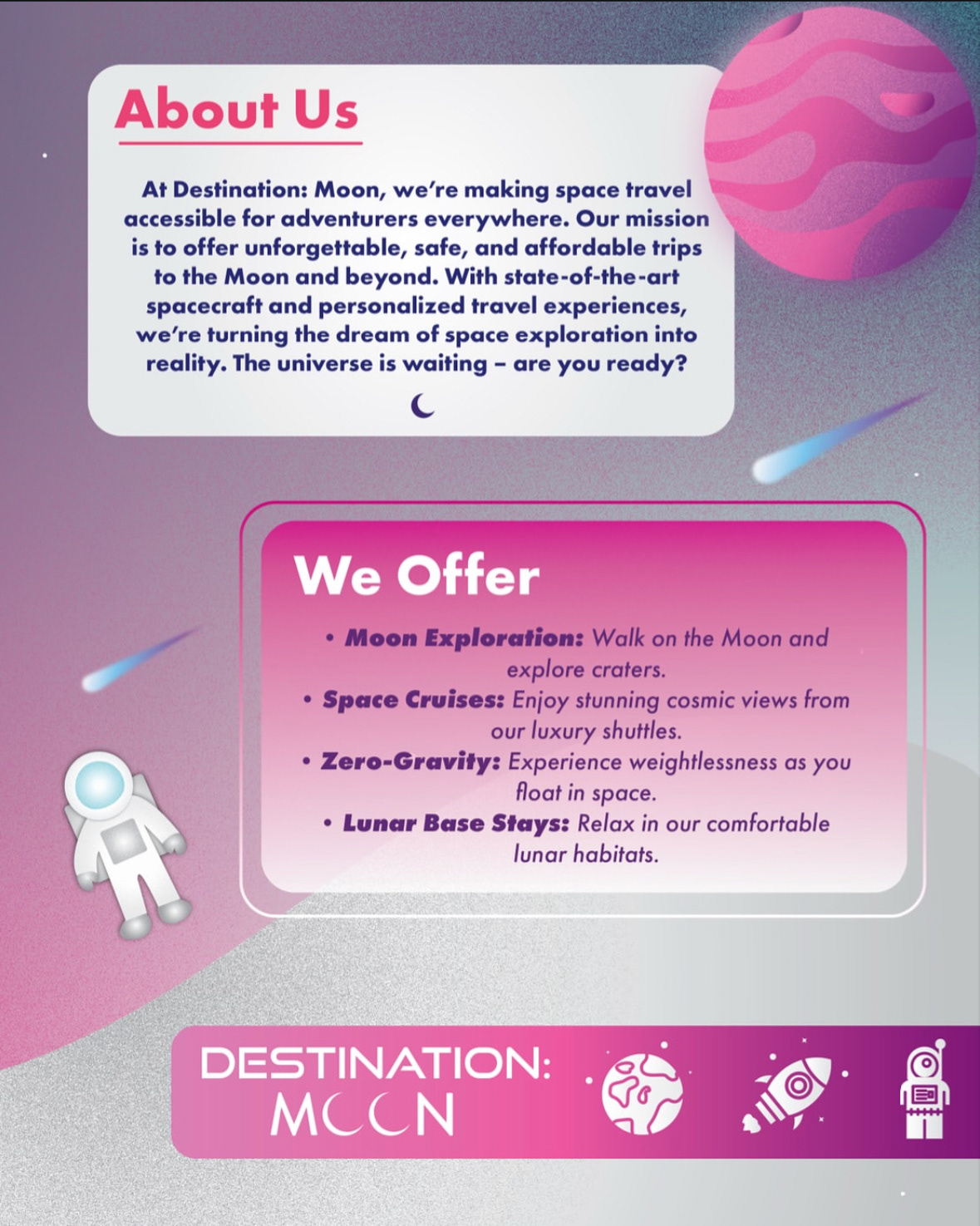 Destination Moon Brochure (2024)