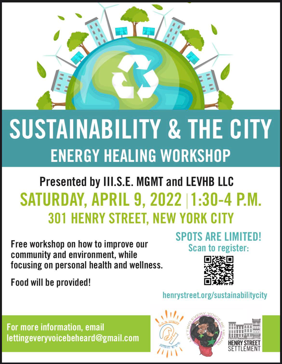 Sustainability event with Henry Street Settlement