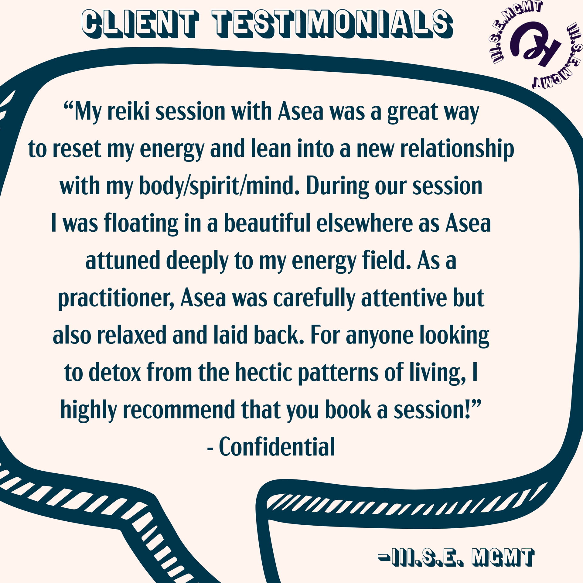 Client testimonials. Take a look at what clients have to say about our energy healing/reiki services. #reiki #energyhealing #appointment #newletter #newyear #newprice