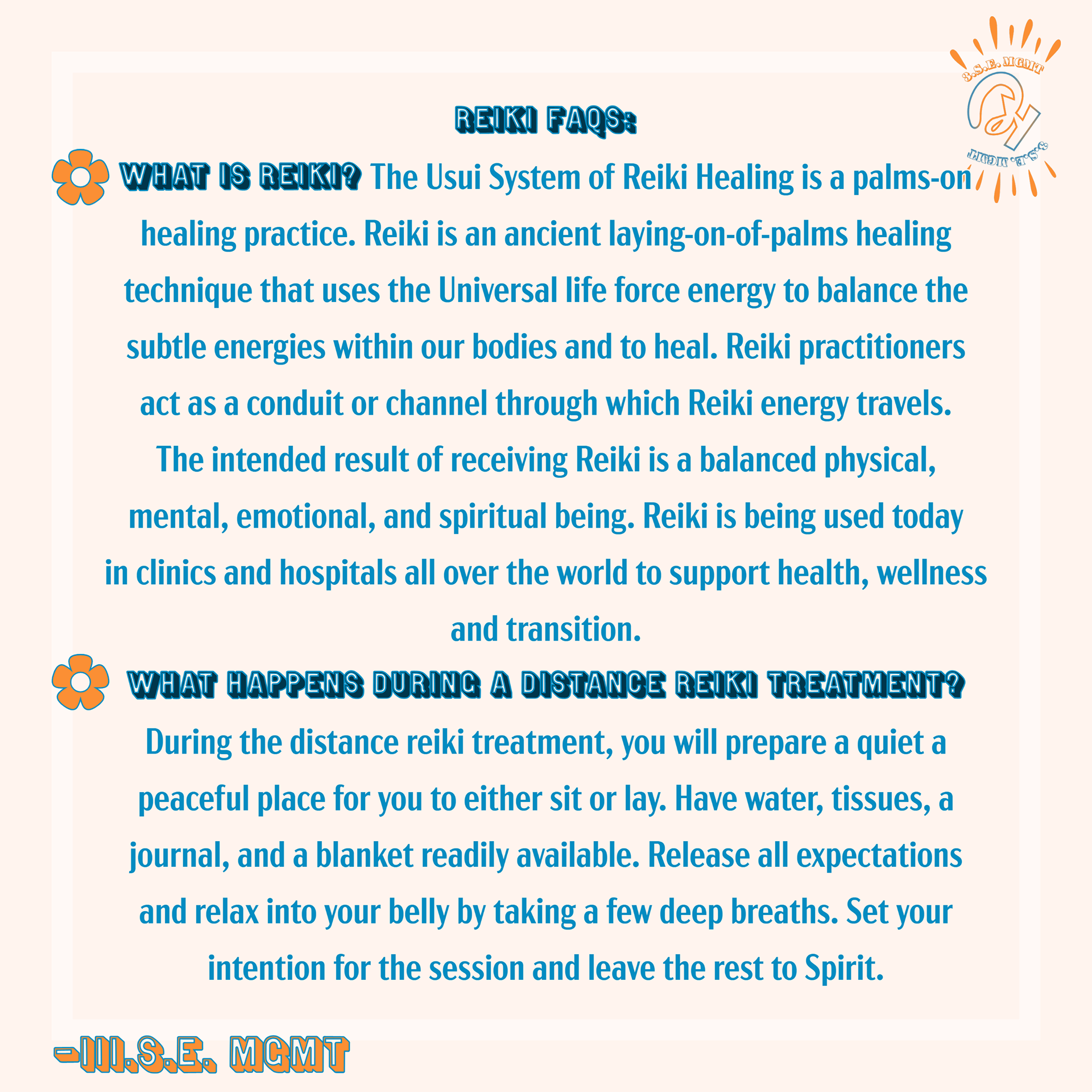 Reiki FAQs: What is reiki and what to expect during a distance session.