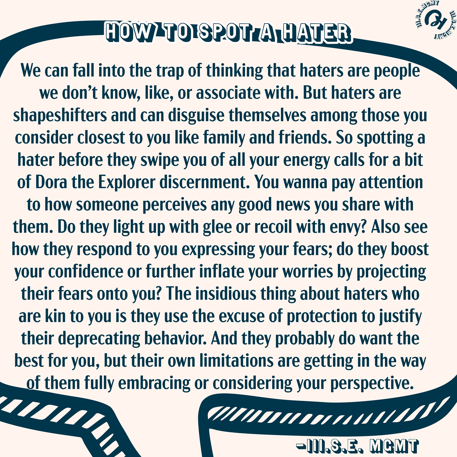 how to spot a hater