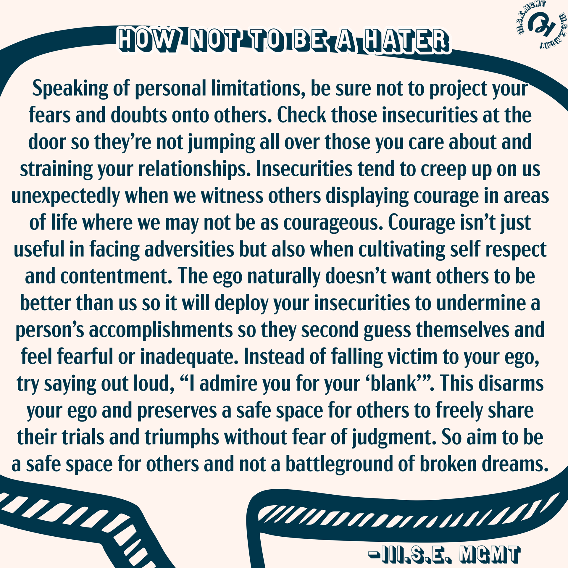 how to not have hate