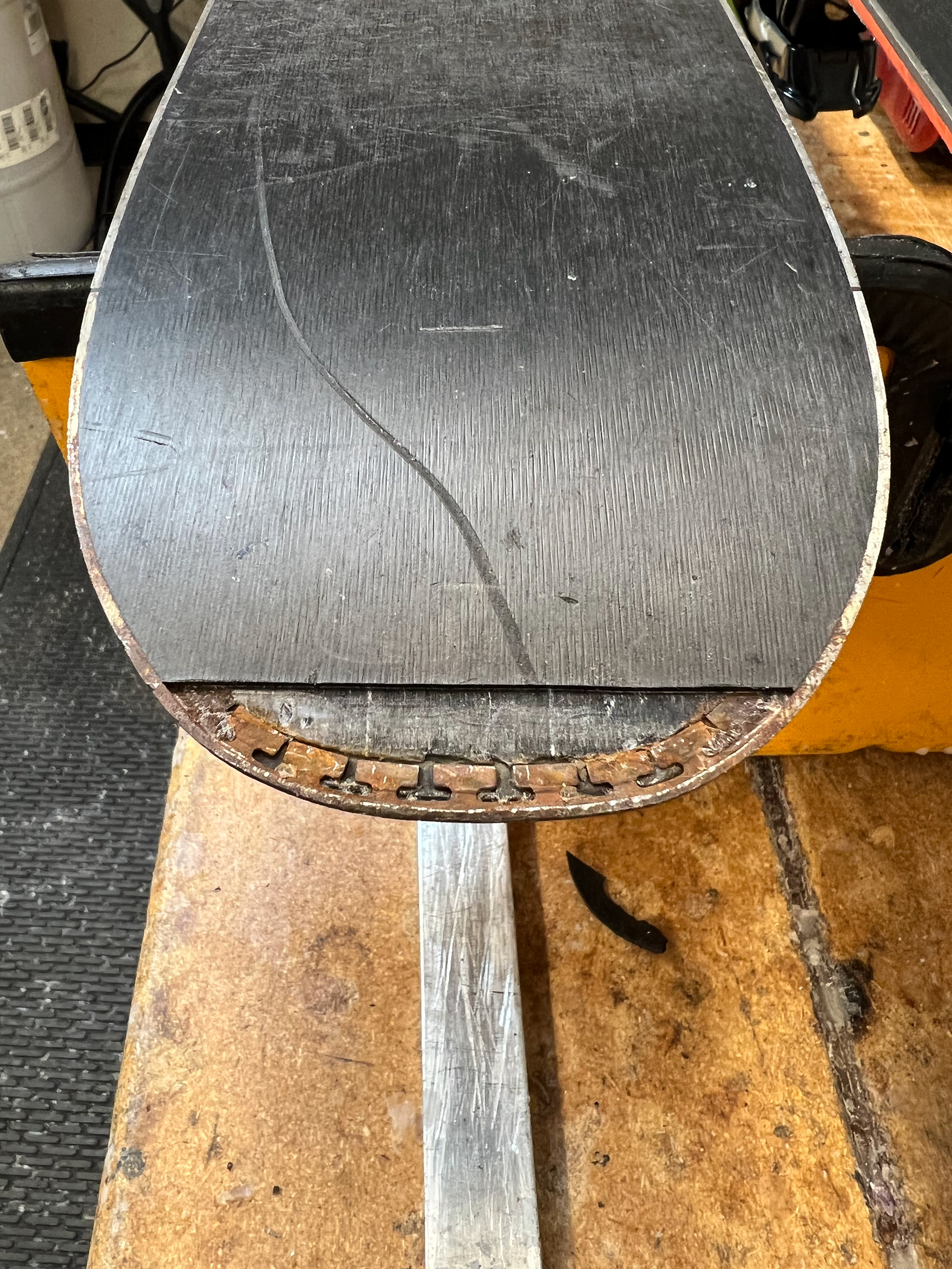 Busted tail repair process