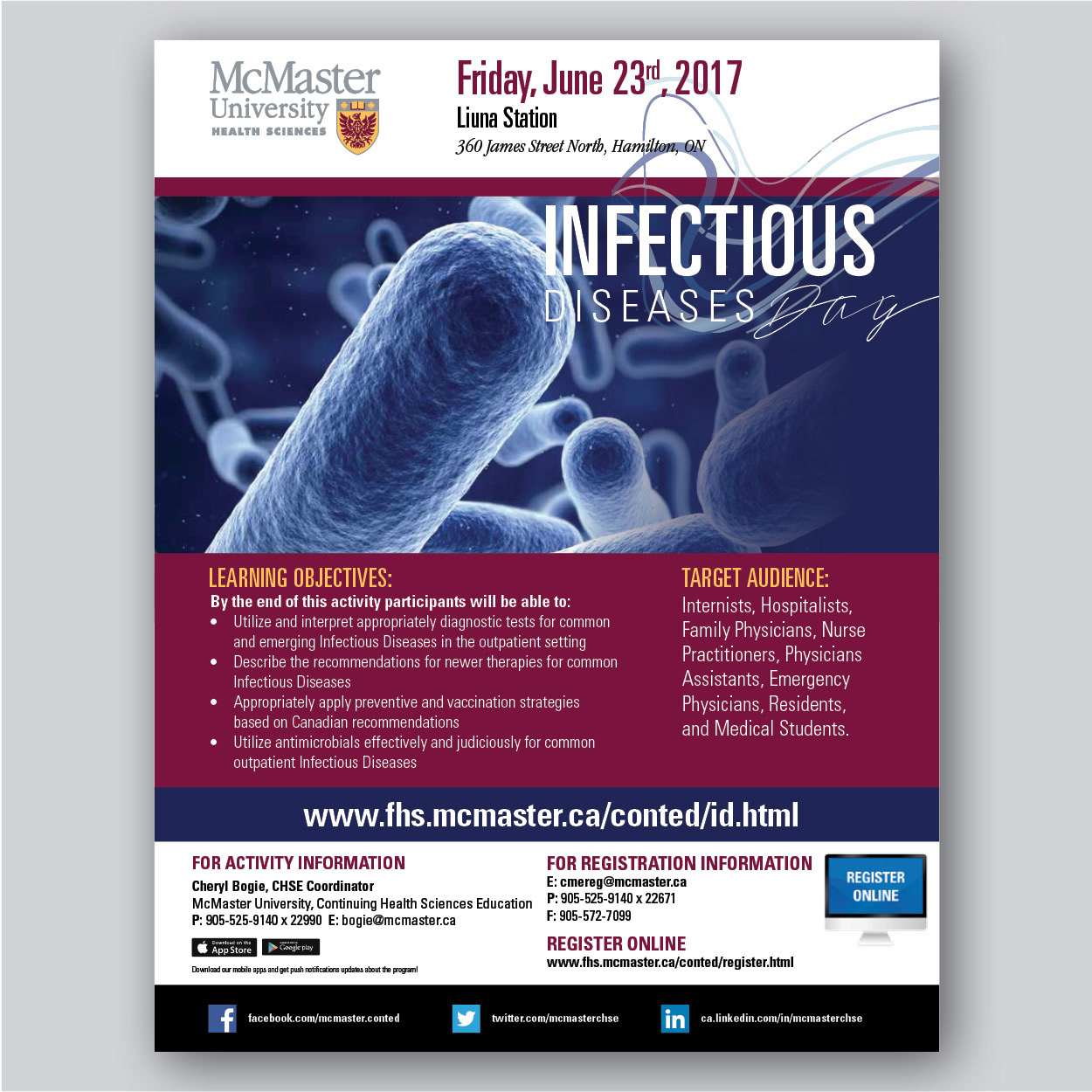 McMaster Infectious Diseases Flyer