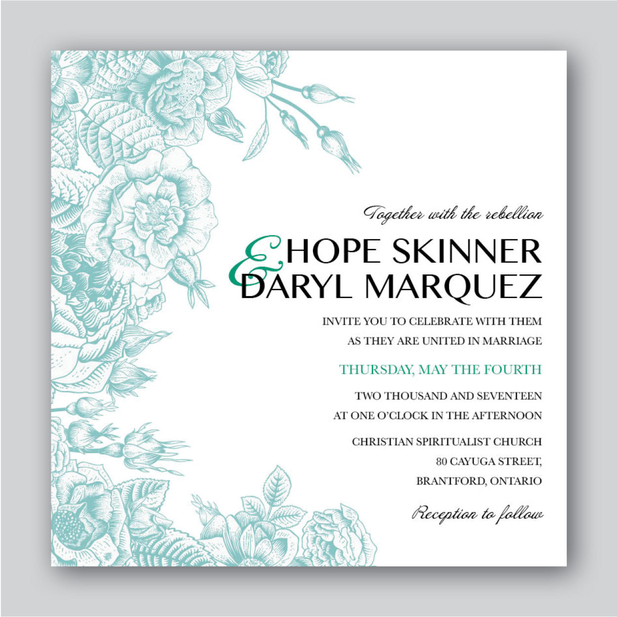 Wedding Invitation (2017)