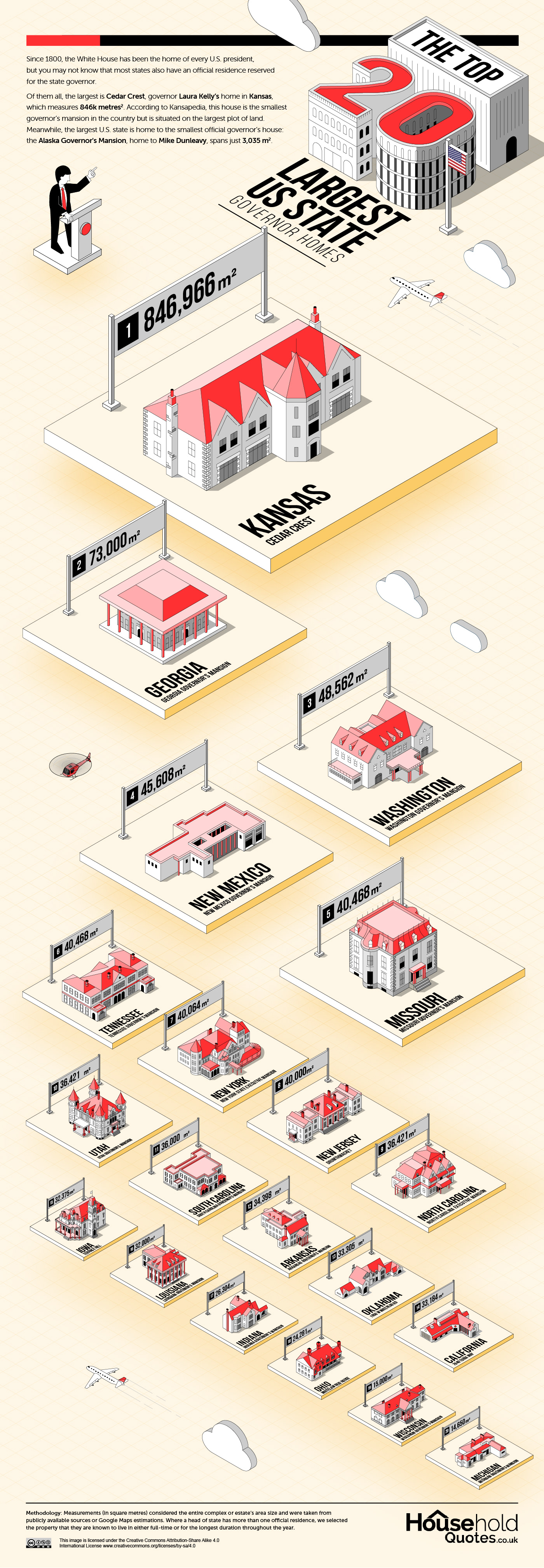 Isometric architectural illustration of The US Governor homes created for NeoMam Studios.