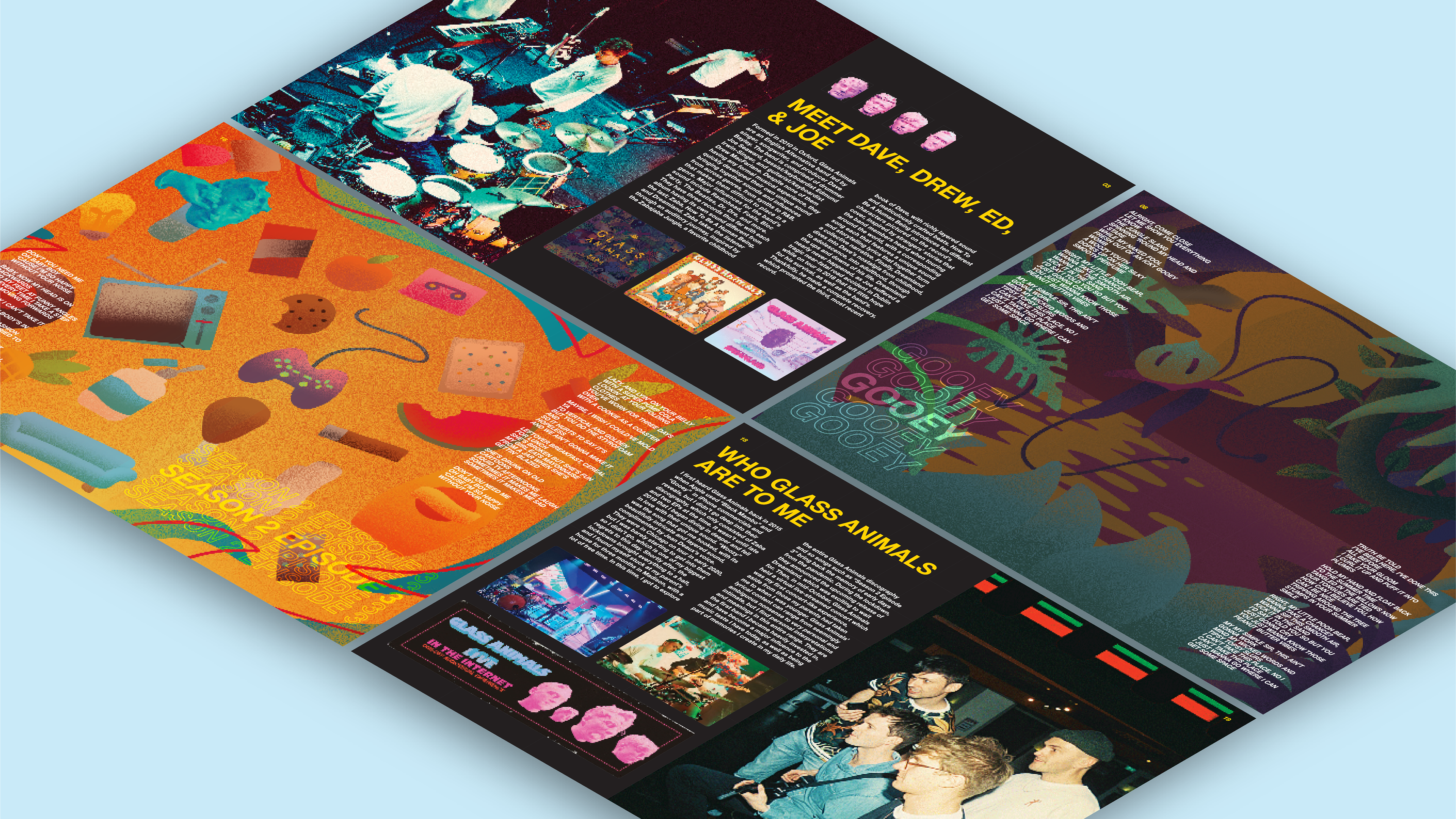 Cristian Martinez Gomez - Glass Animals Zine Cristian Martinez Gomez - Glass Animals Zine