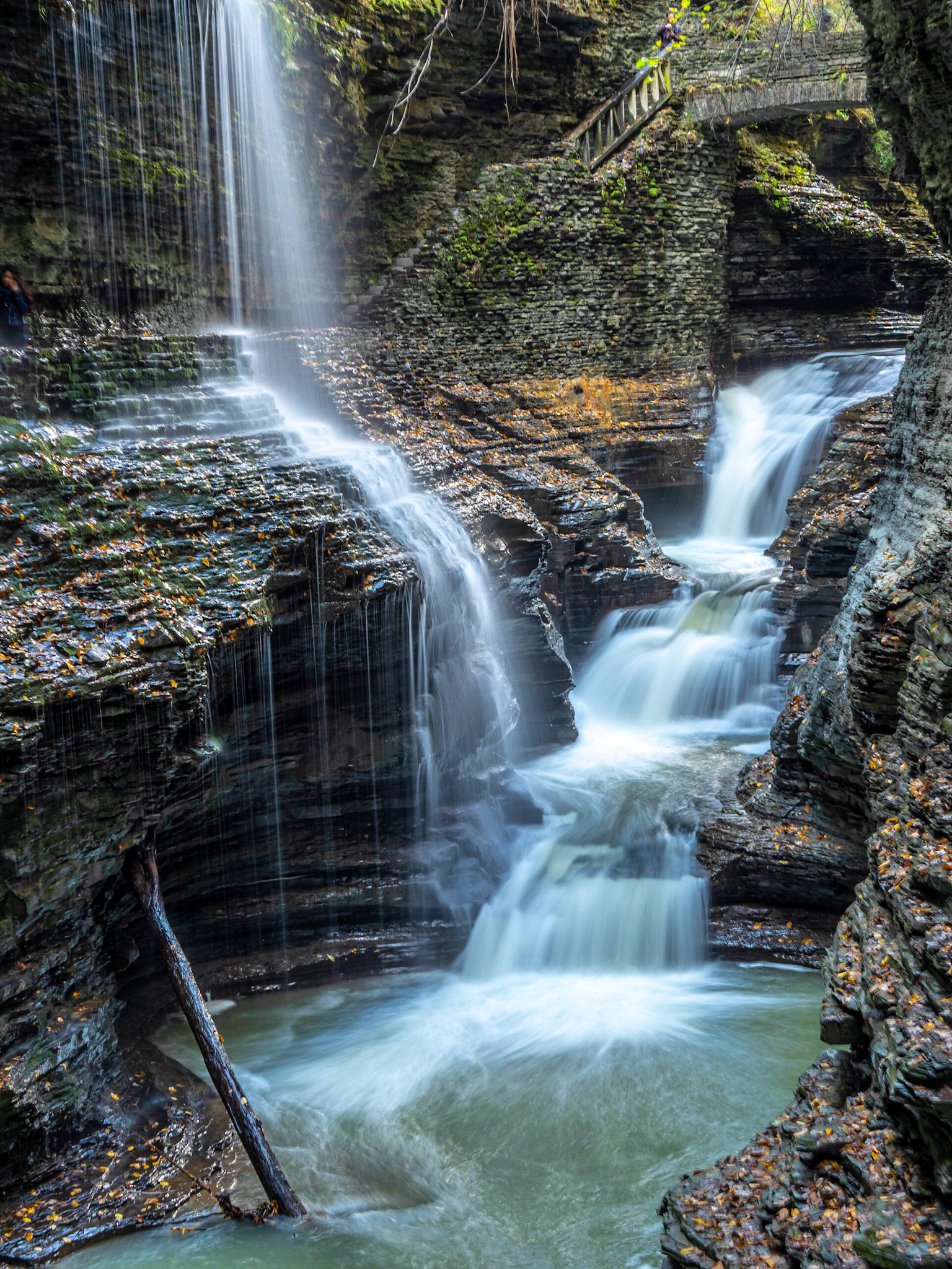 Rainbow Falls, Watkins Glen Gorge, NY