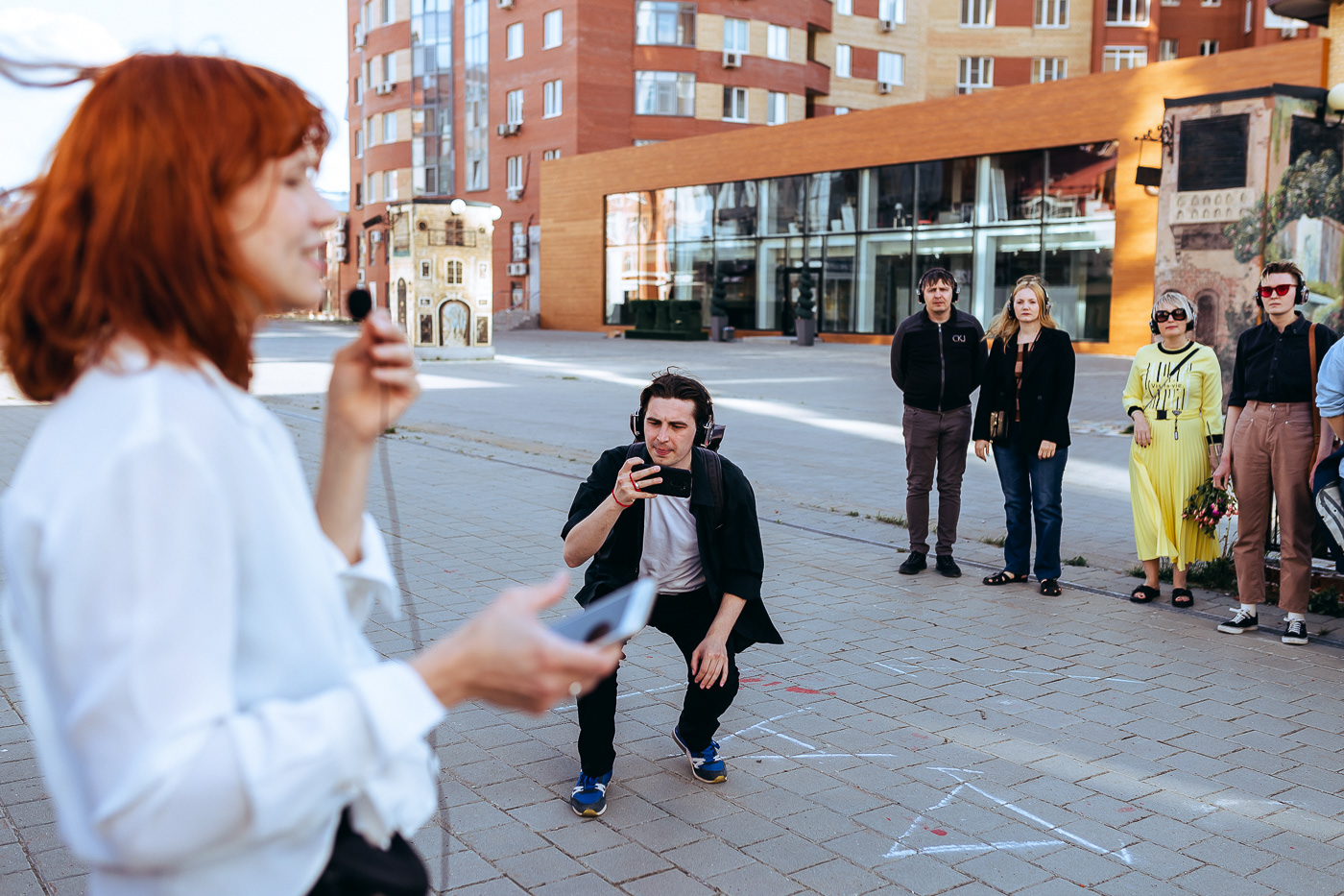 Social choreography with the audience