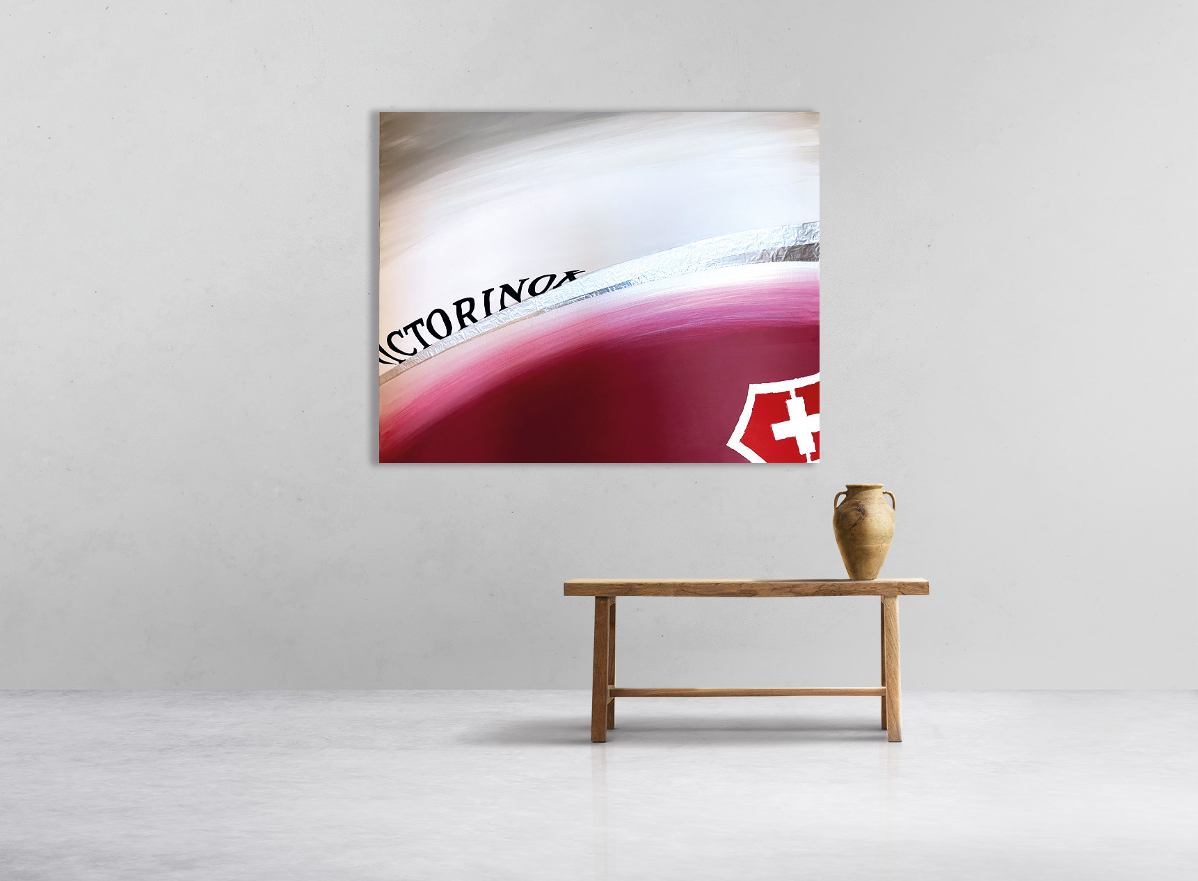 “victorinox” canvas 100x80