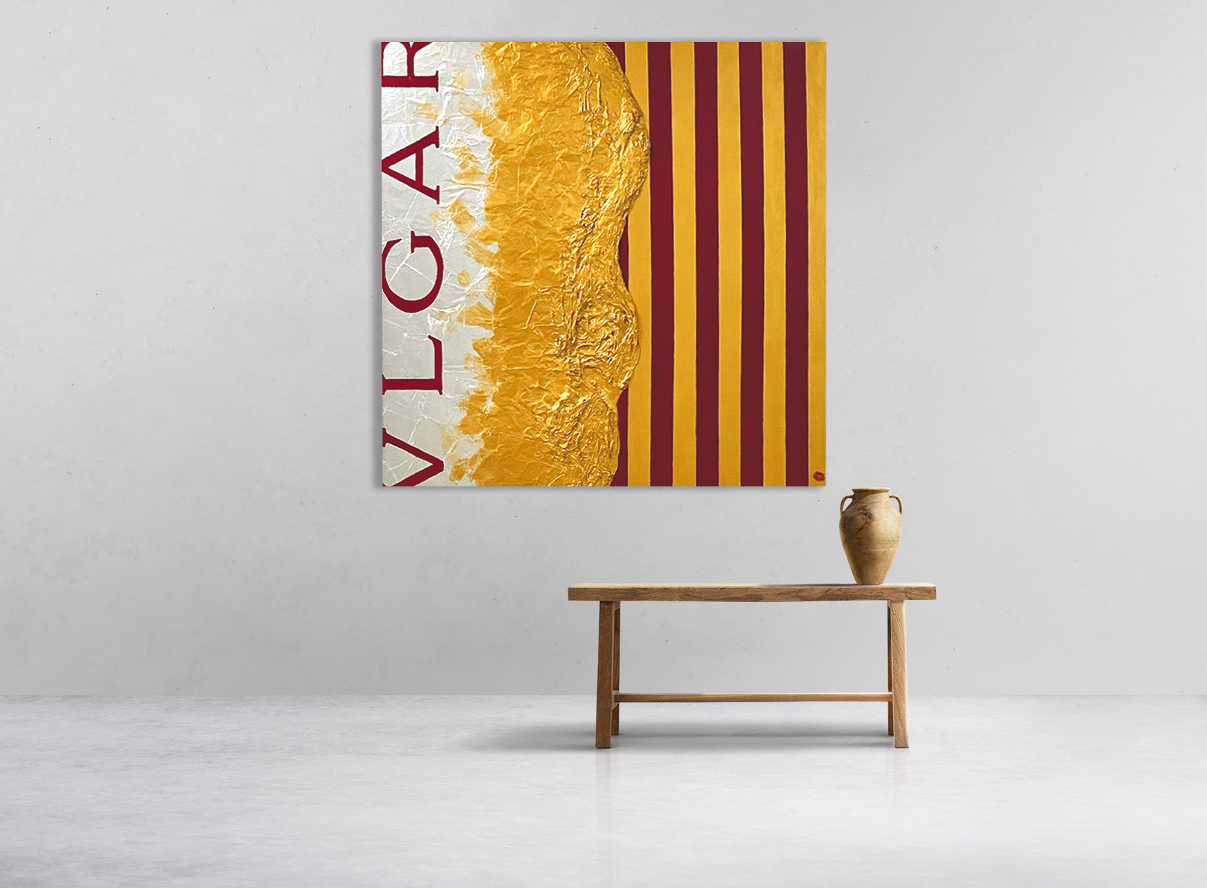 “bulgari” canvas 100x100