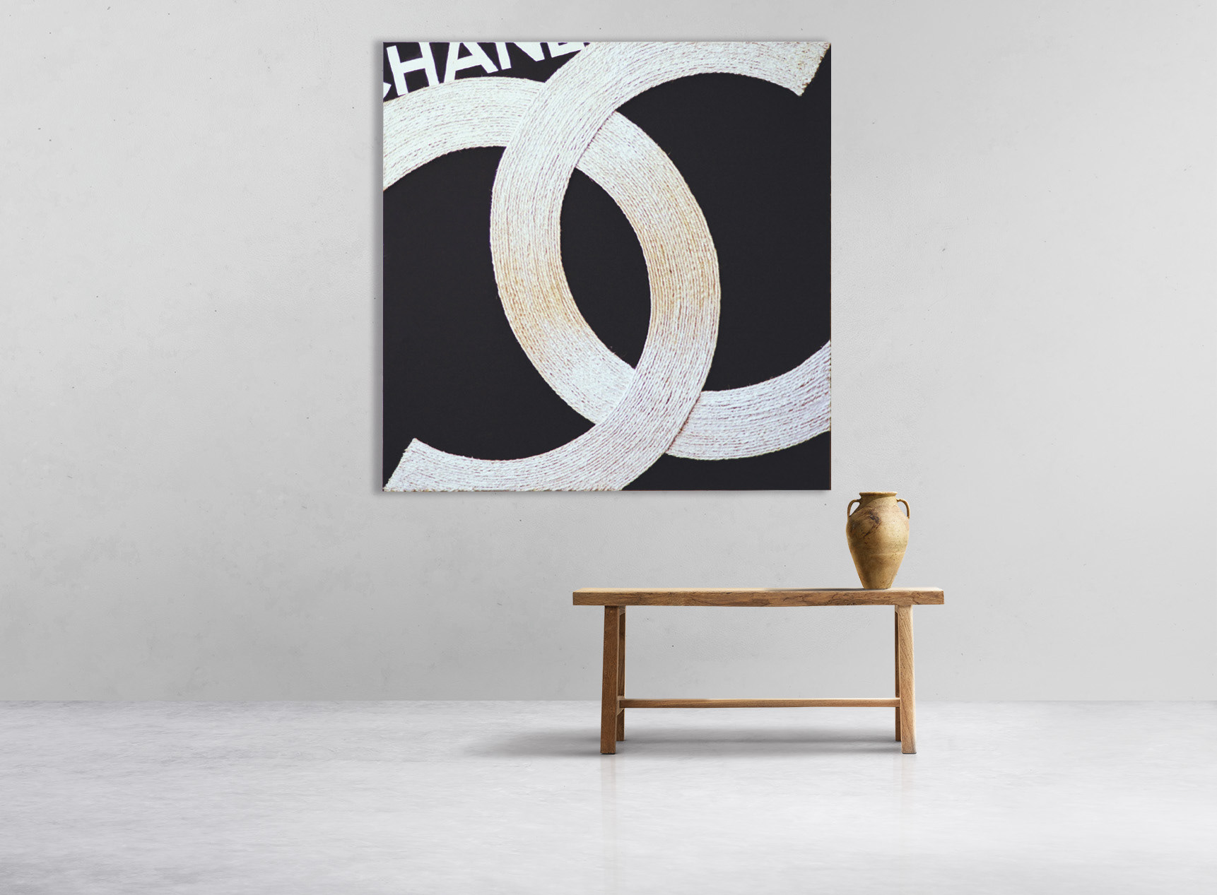 “chanel” canvas 100x100