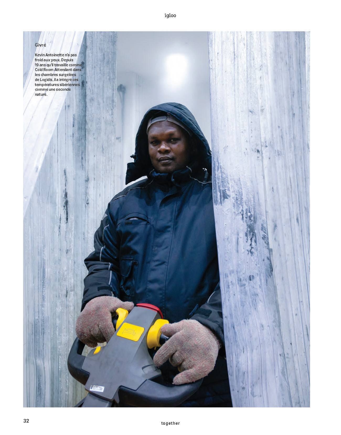 Kevin Antoinette, magazine Together (IBL), Riche Terre, Maurice 2021 