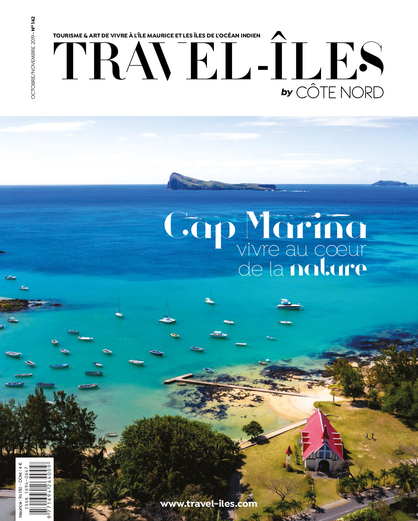 Photo aérienne. Magazine Travel-Iles. Maurice 2019