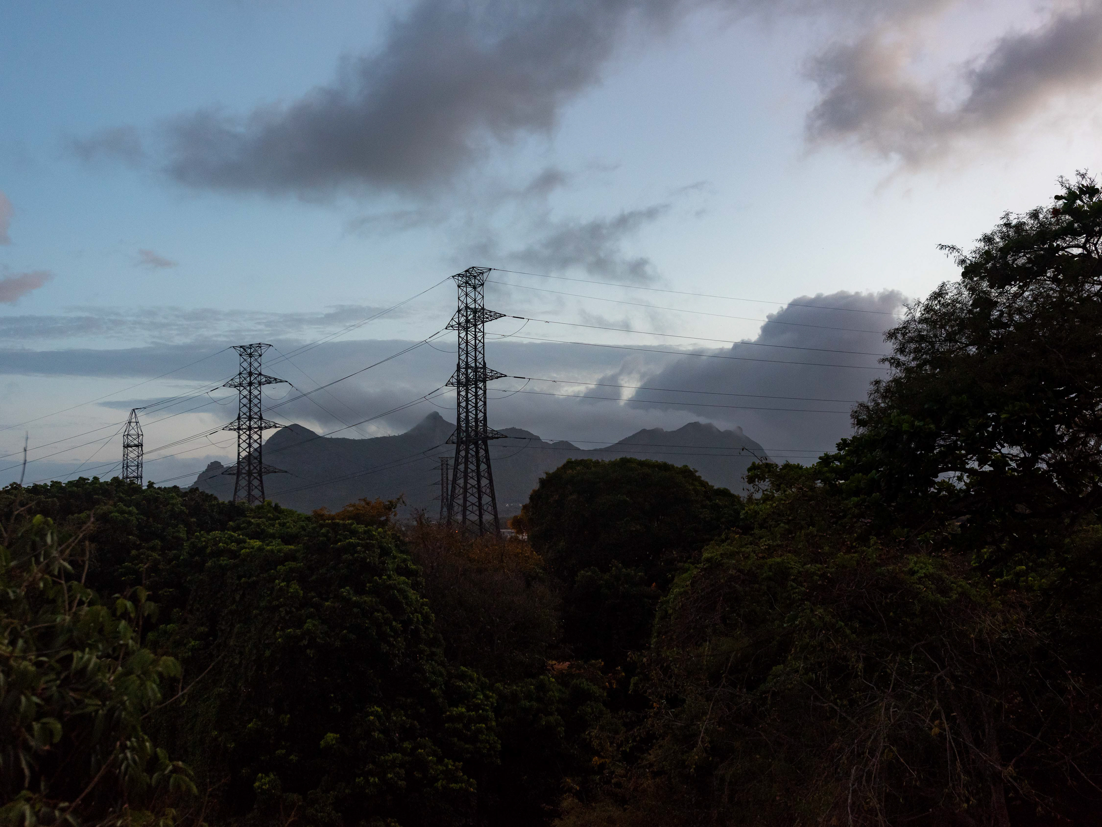 Vue du pont Thomson, Rose-Hill. Maurice 2017