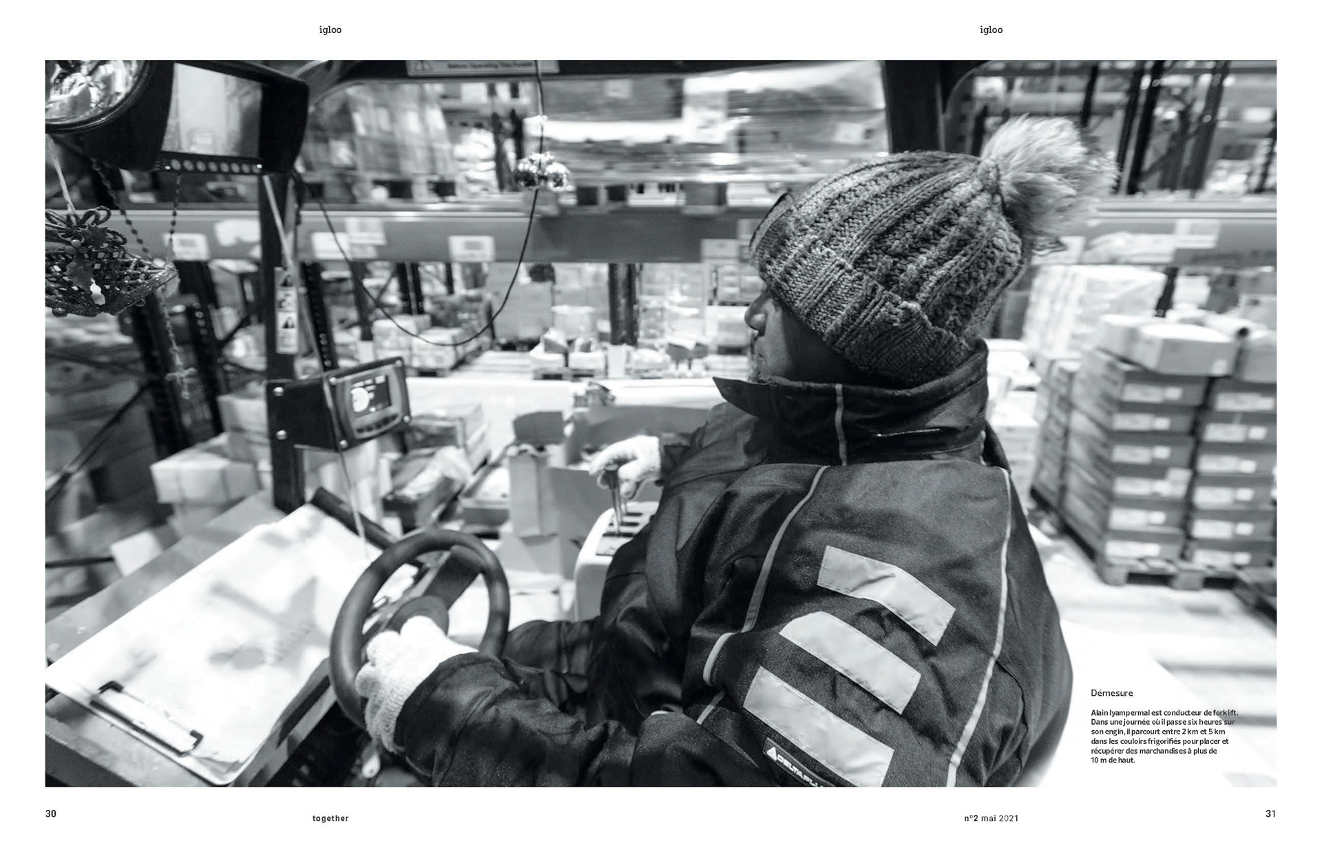 Reportage pour Together magazine (une publication du groupe IBL)