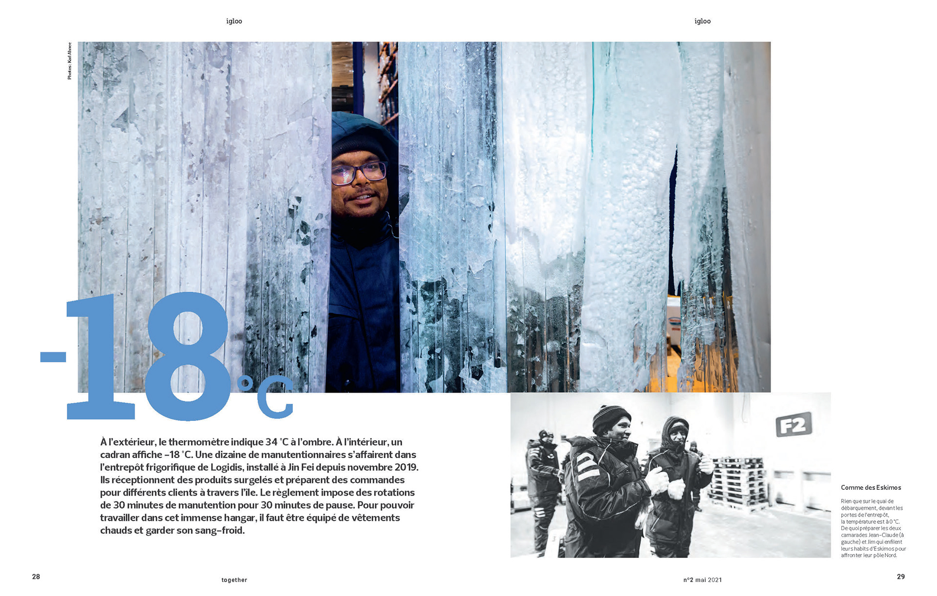 Reportage - Together magazine (Groupe IBL). Maurice 2021