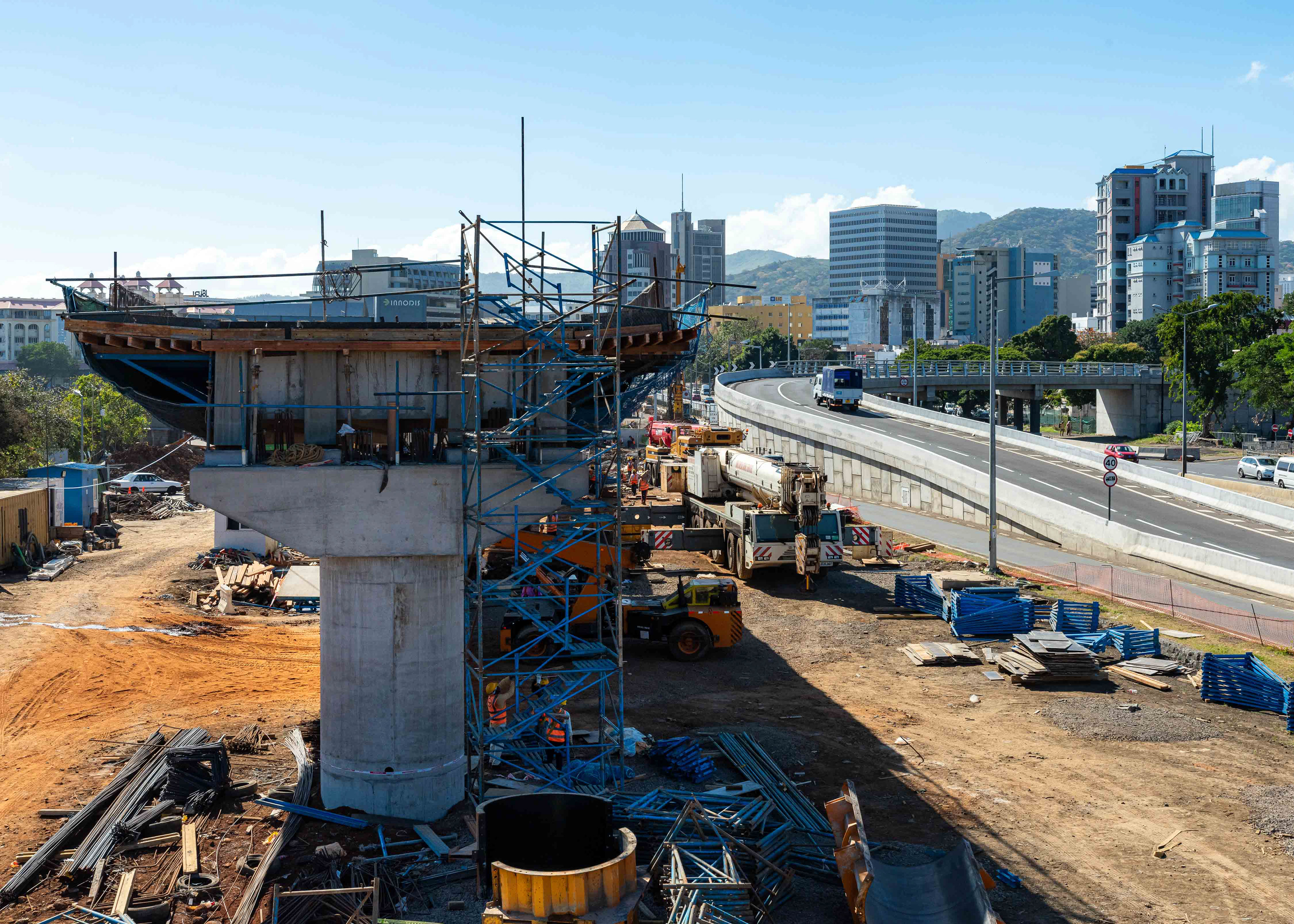 Fast changing. Port Louis, Mauritius 2019