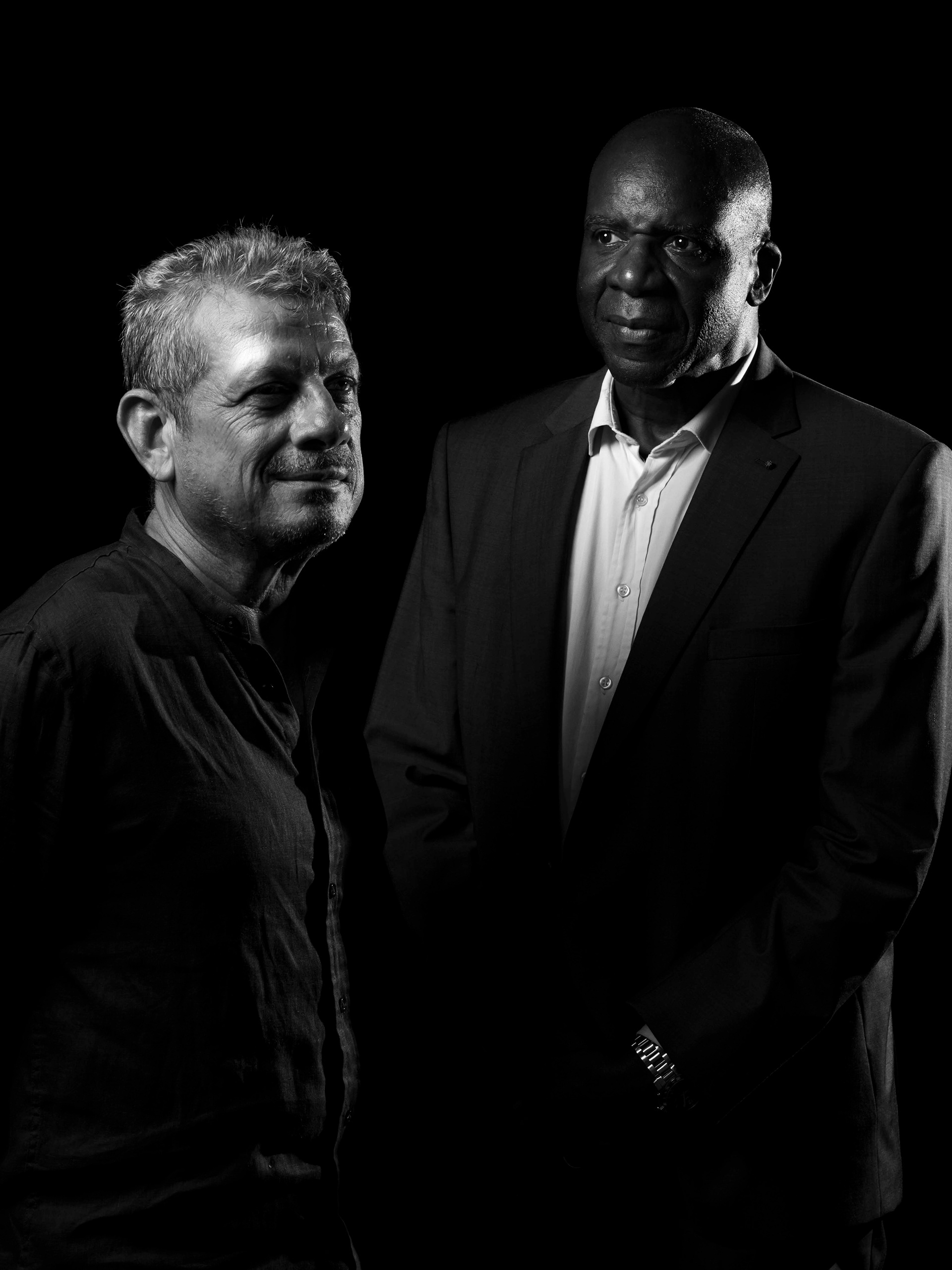 Portraits de Michel Ducasse & Jacques Martial. IFM, Maurice 2025