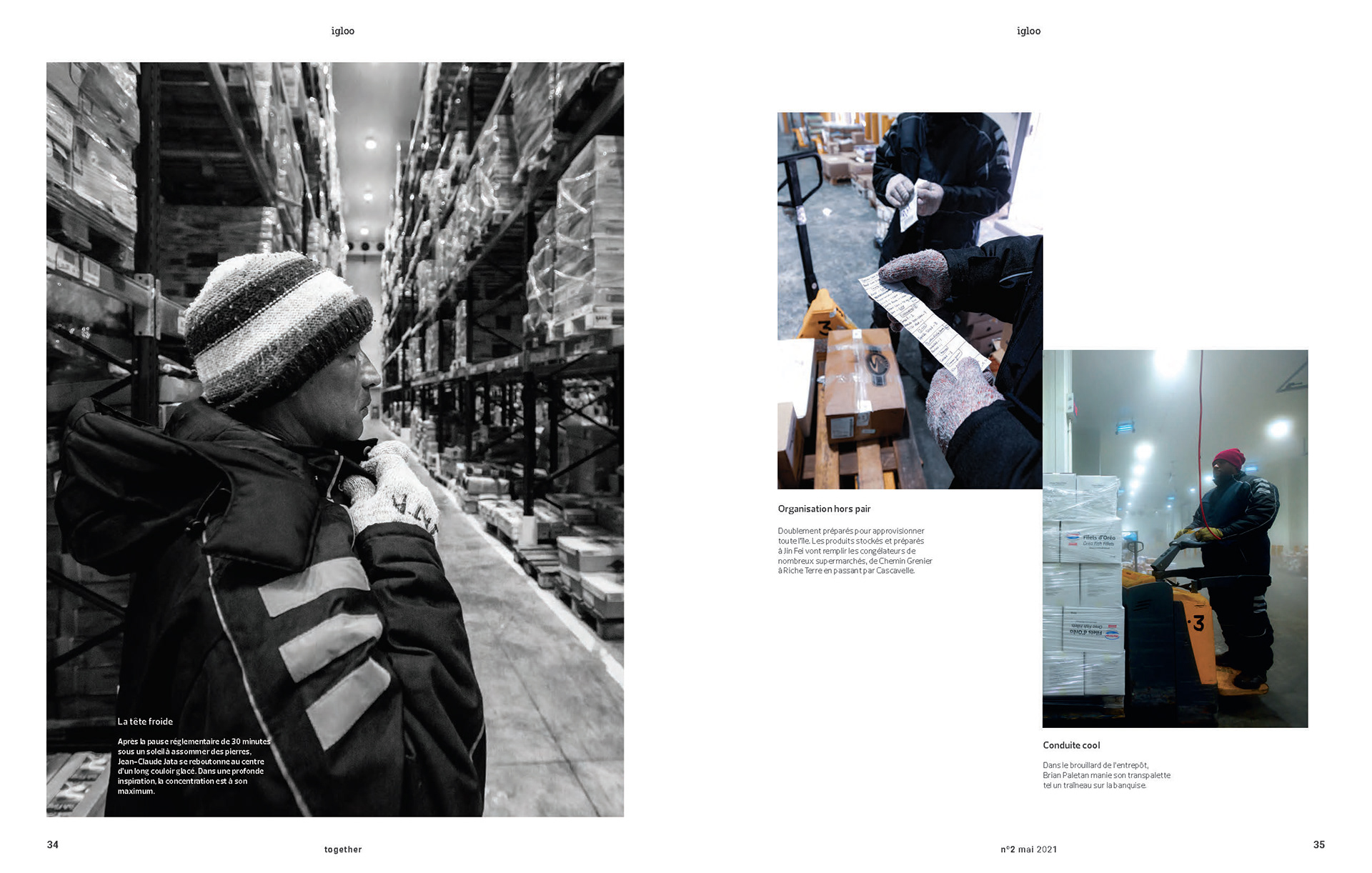 Reportage pour Together magazine (une publication du groupe IBL)