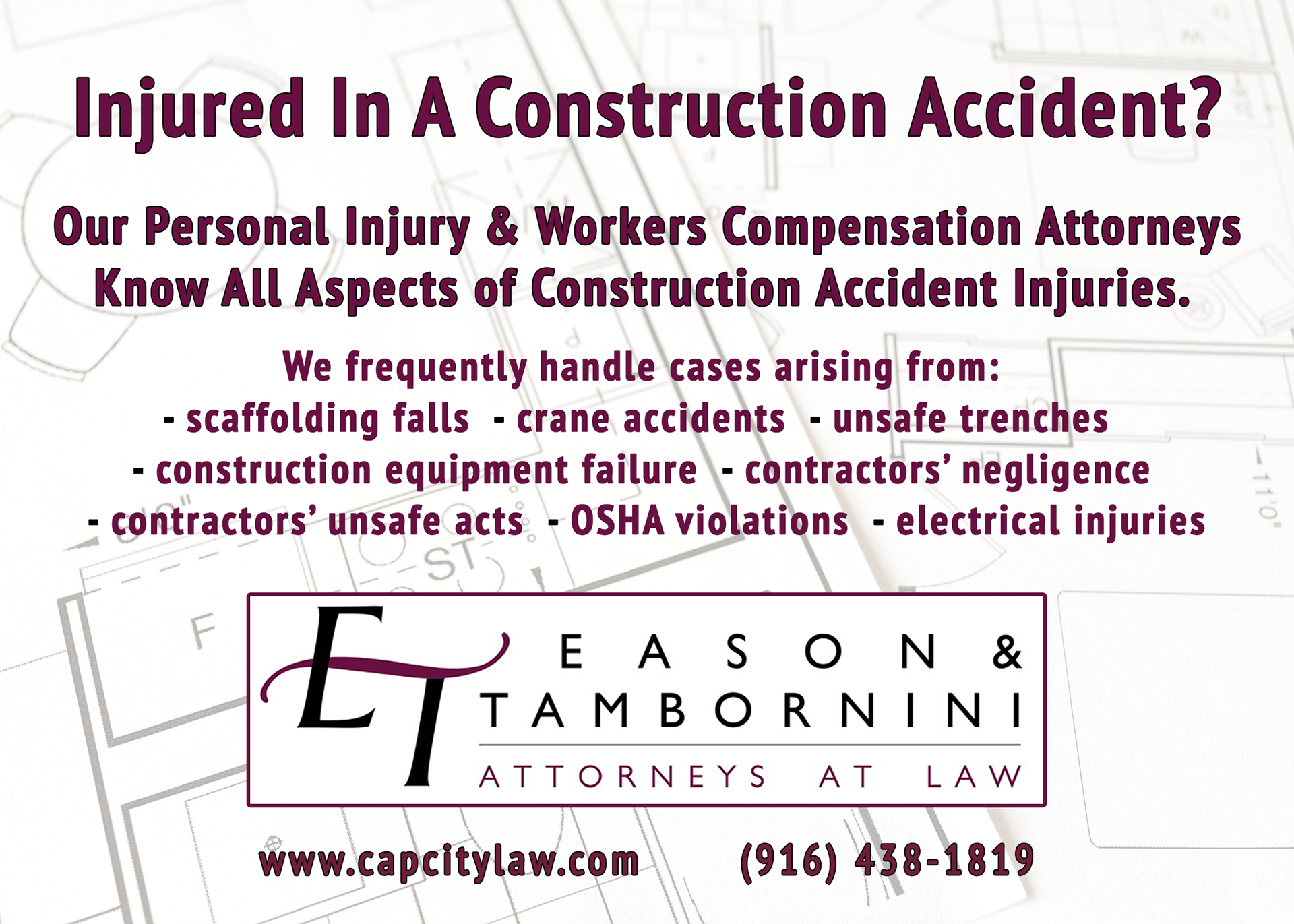 Construction Accident Graphic