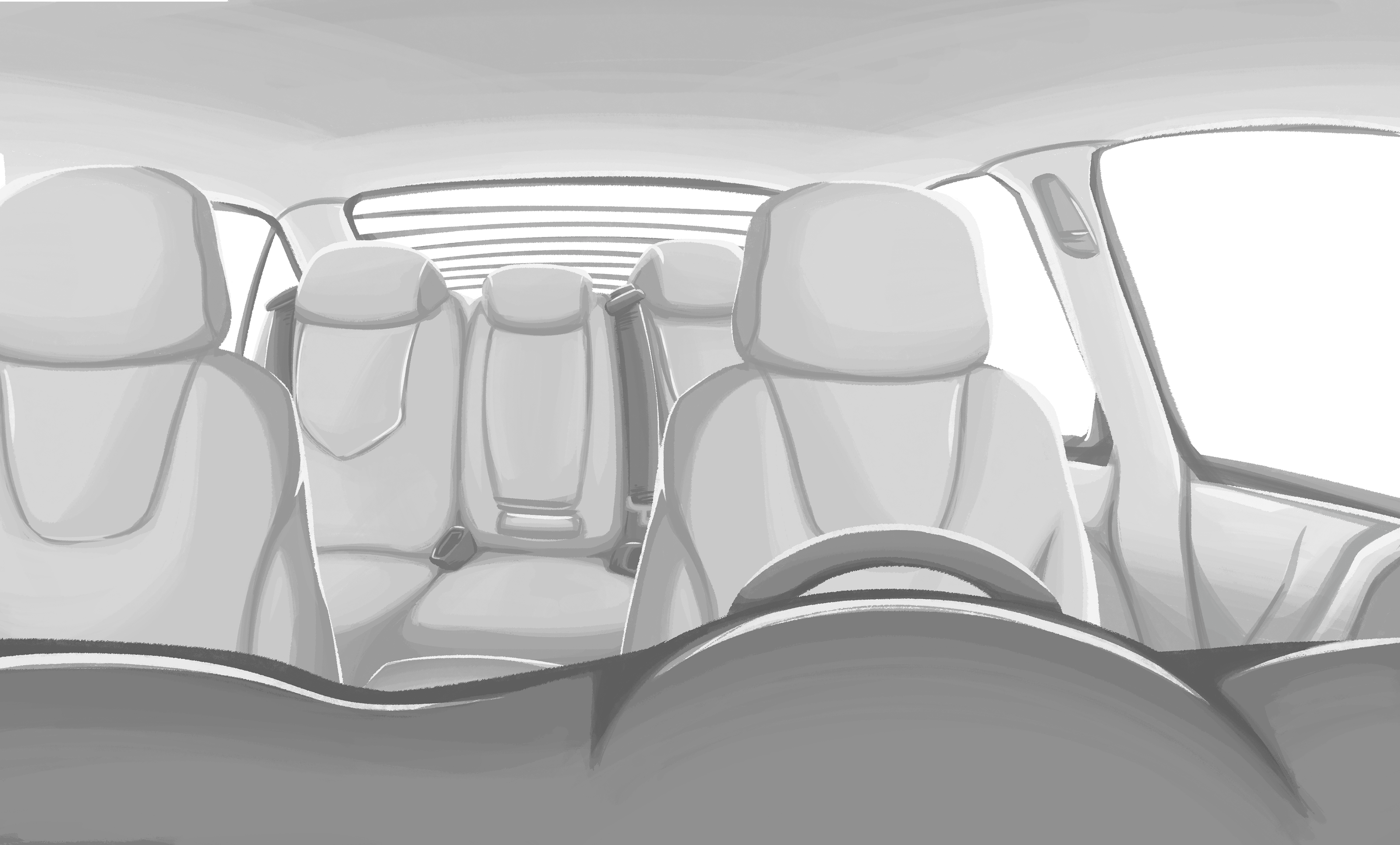 S25 Full Car Interior Background