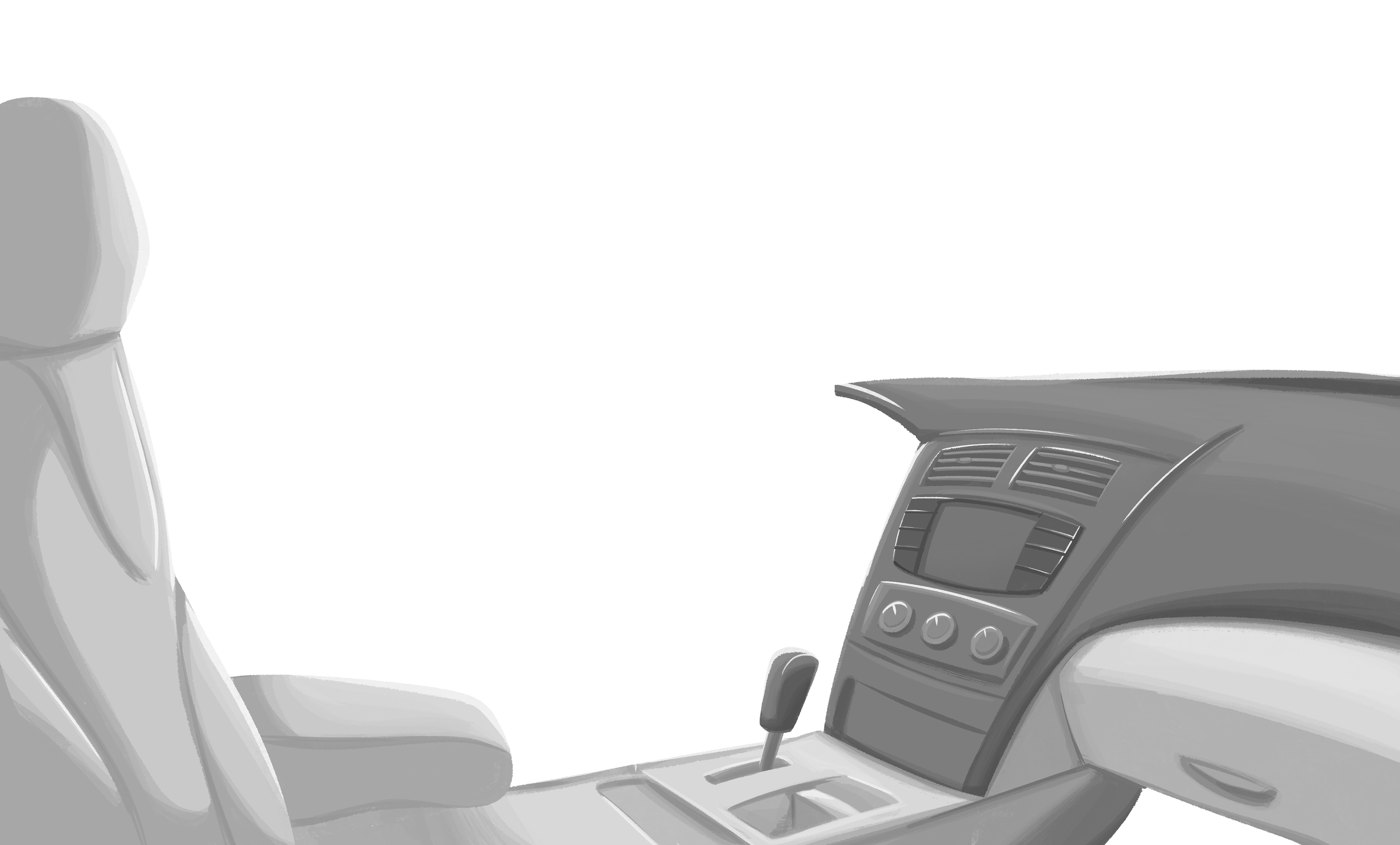 S23 Foreground Car Console With Radio