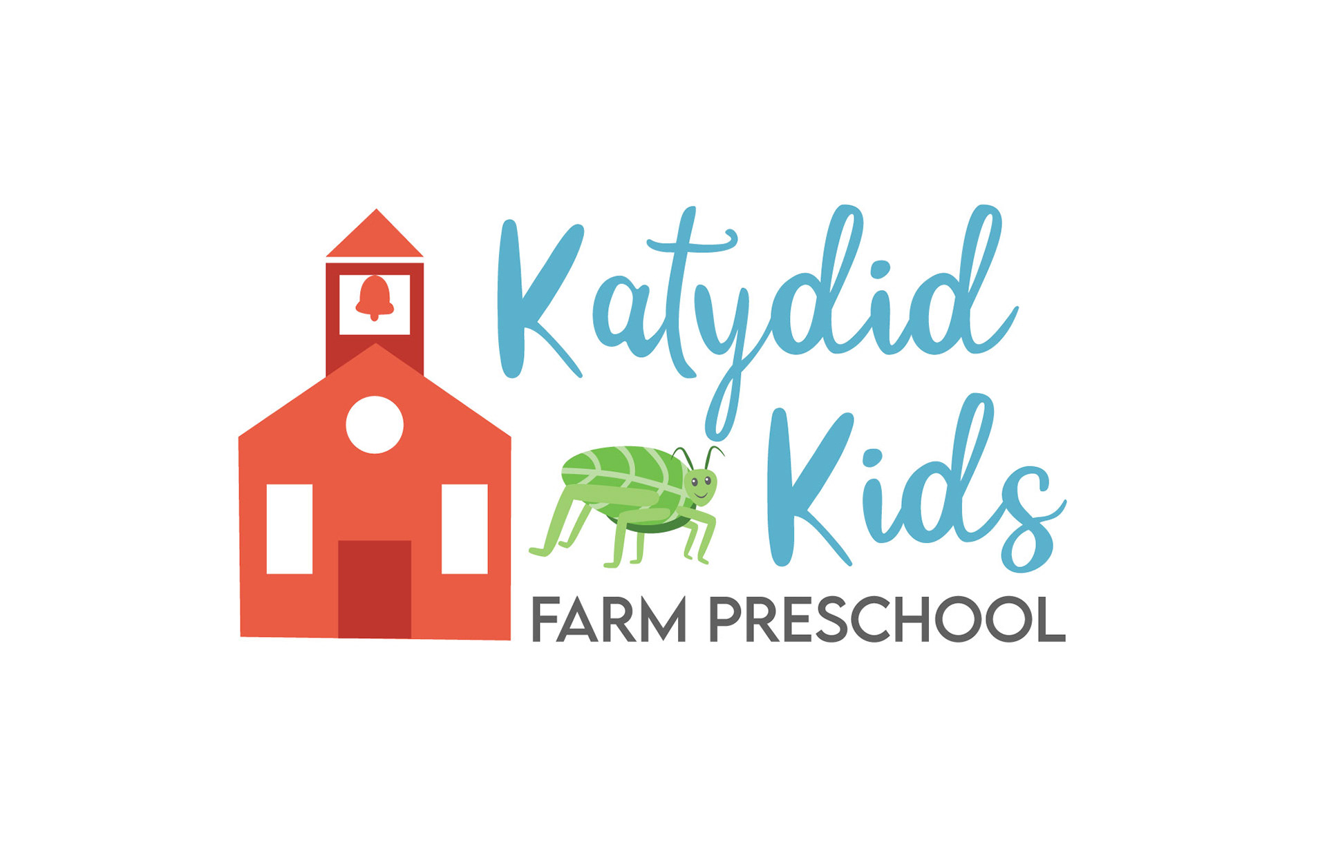 Katydid Farm Preschool Logo designed by Lauren Malik Ludwig