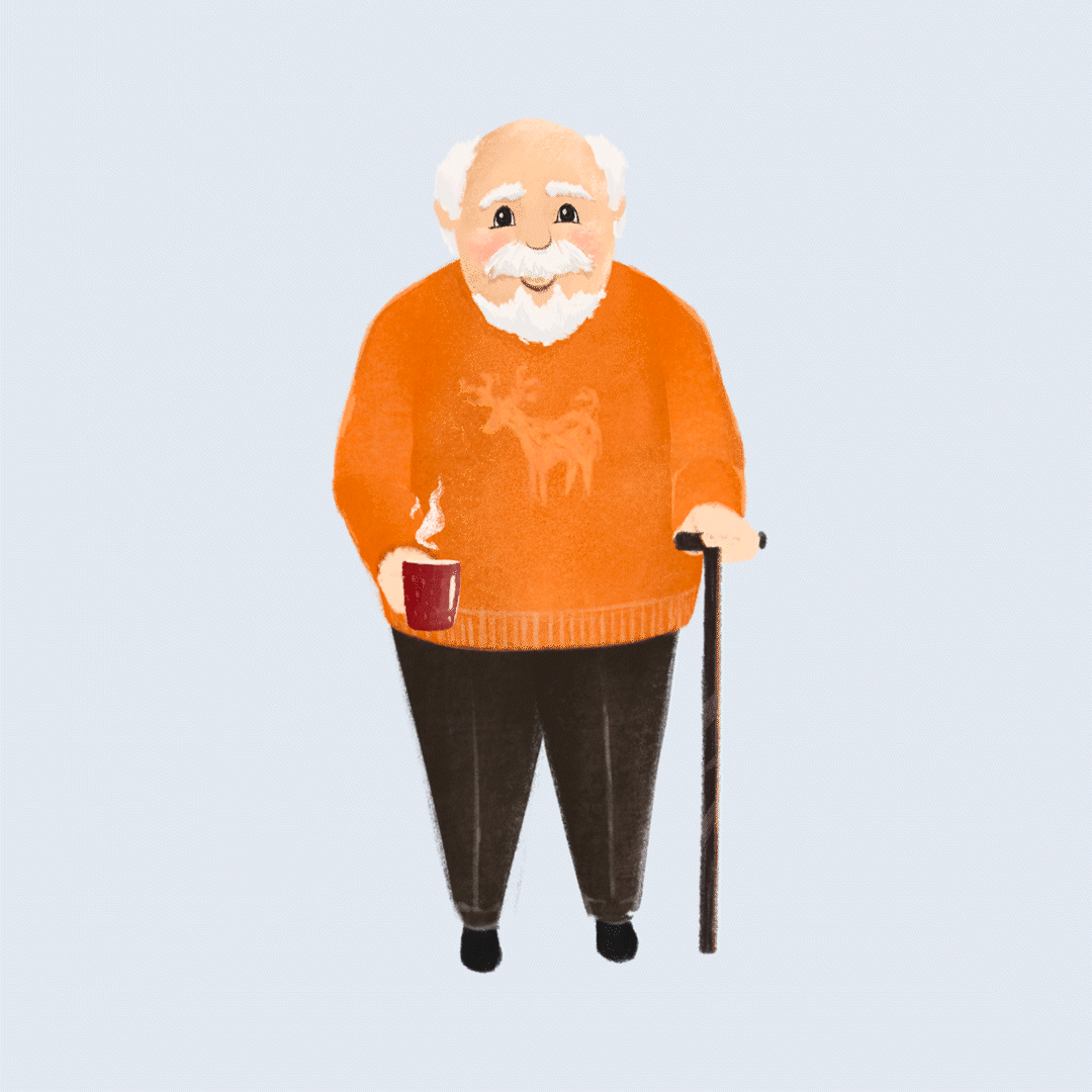 Grandpa Character