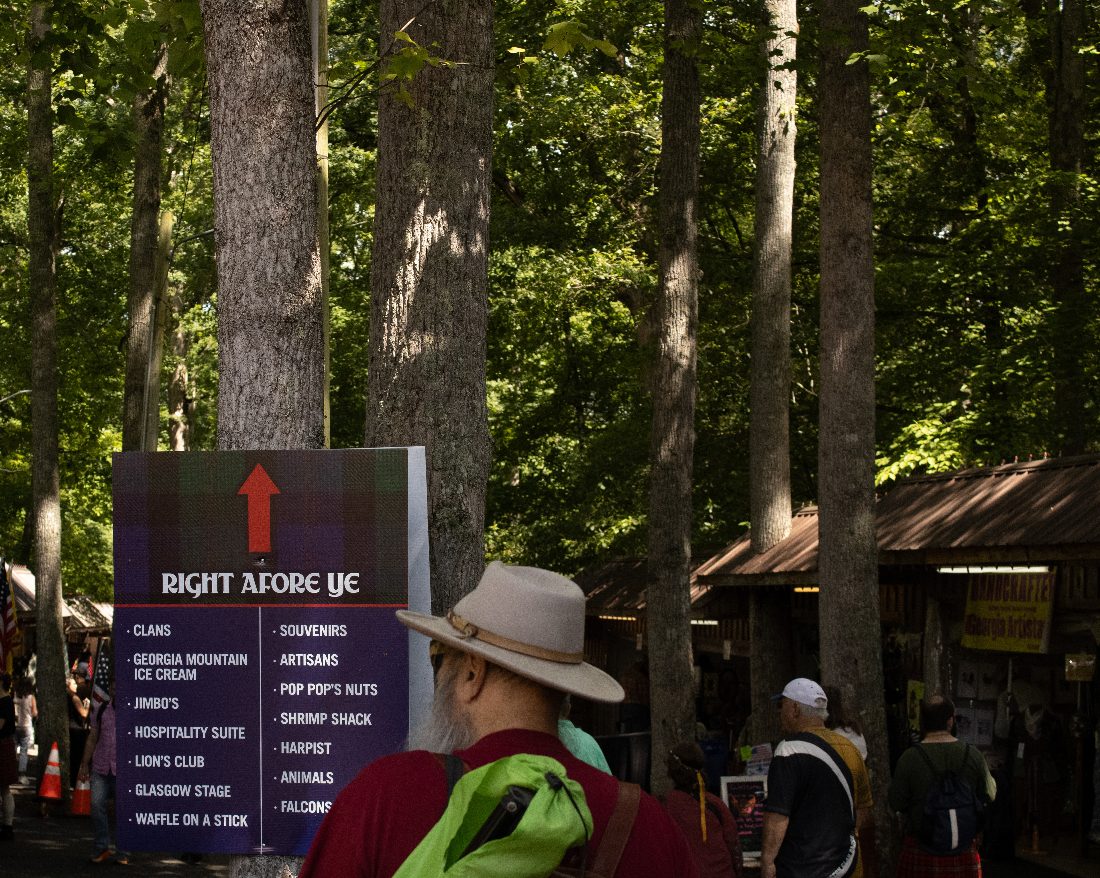 Directional signage