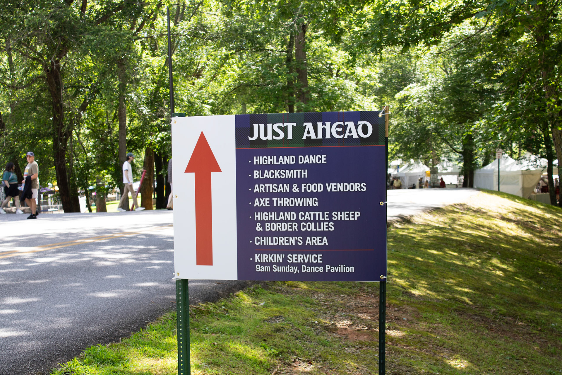 Directional signage