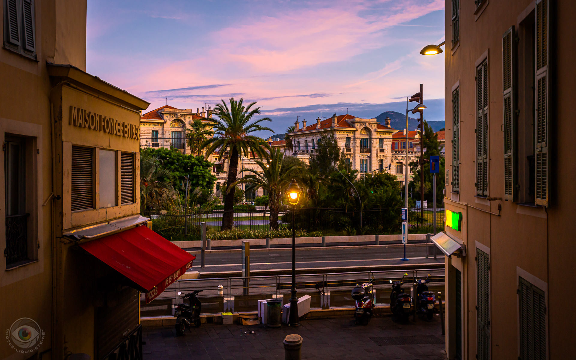 Nice City Sunset