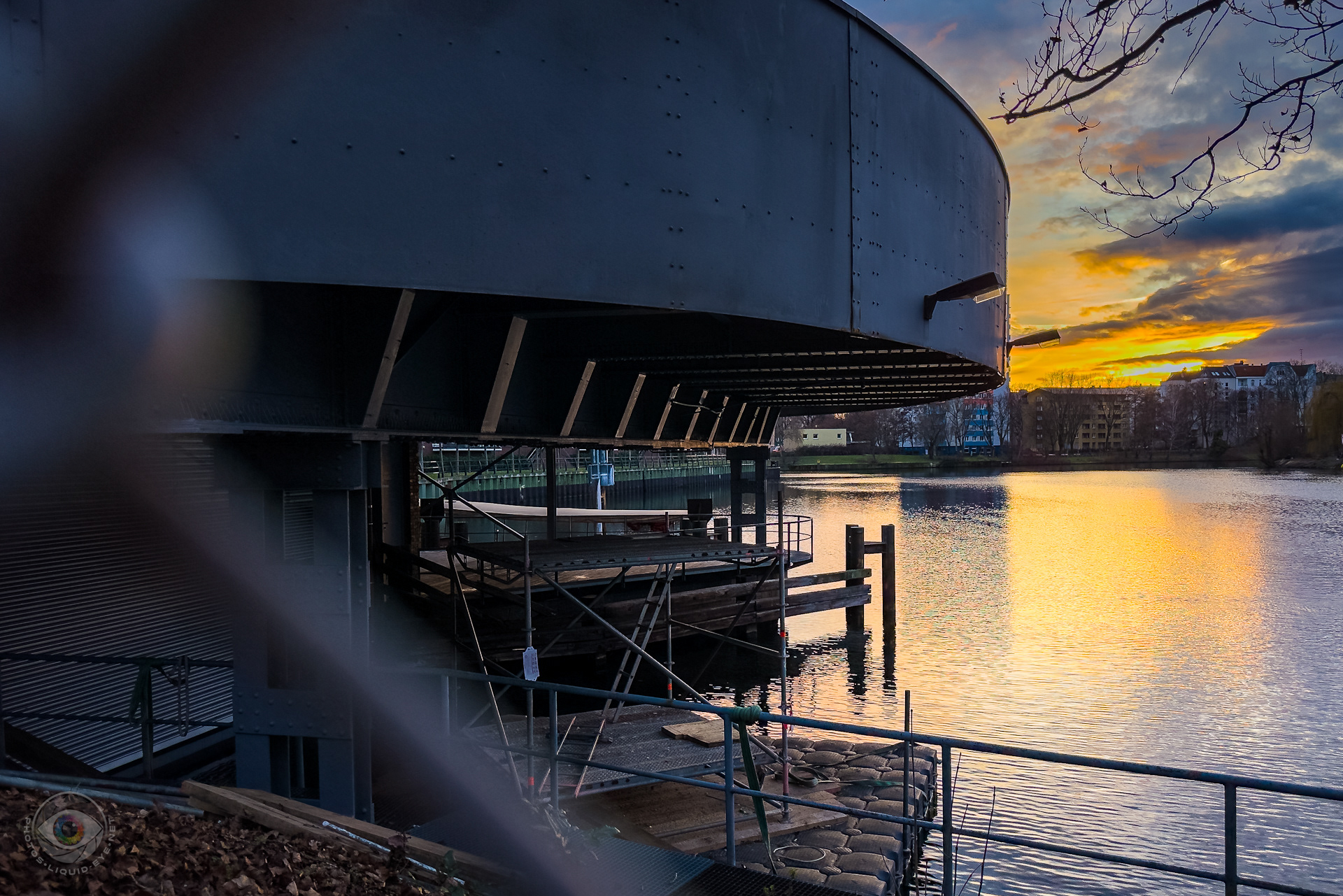 Spree Crossing Sunset