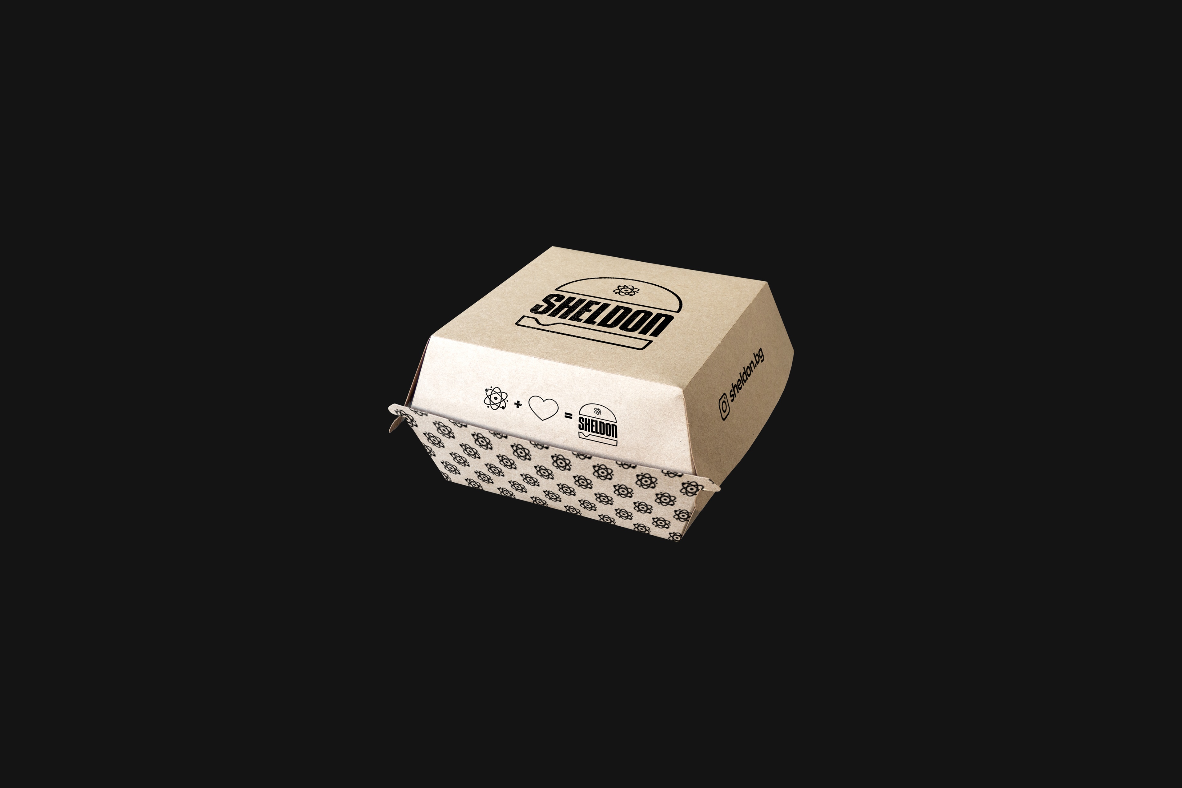 Burger packaging example of application