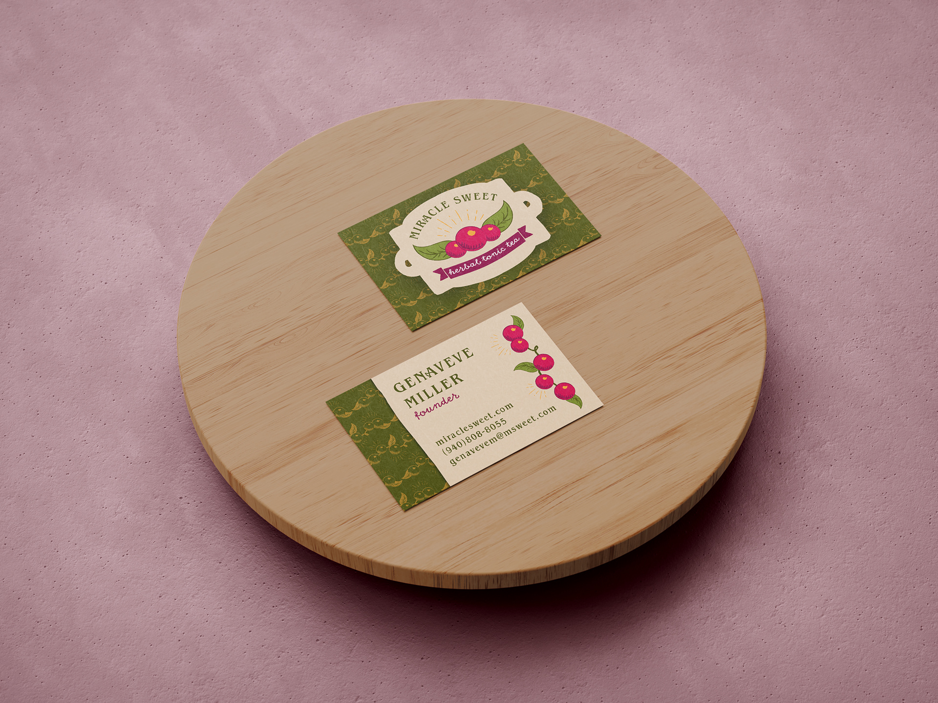 business card mockup