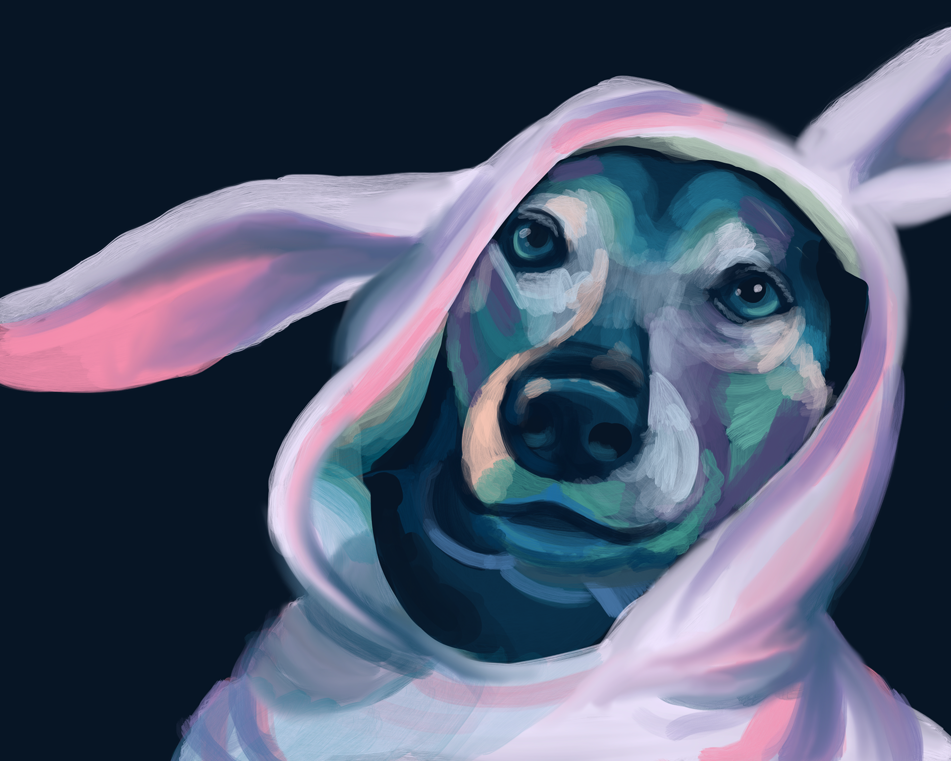 Canine Portraiture - Procreate